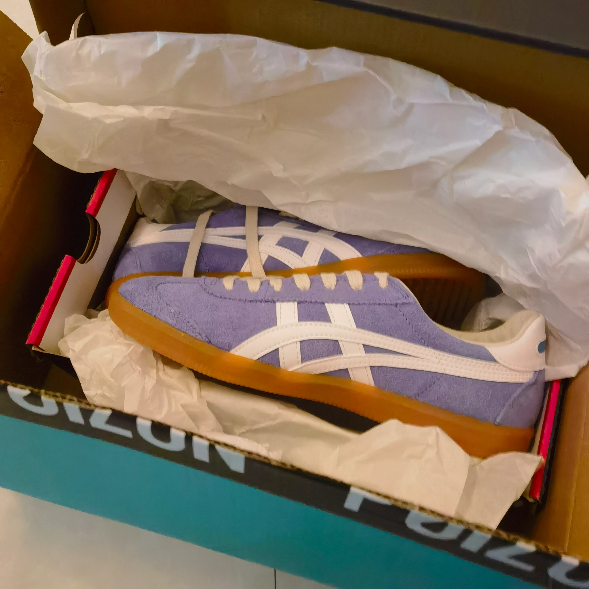 custom review-Onitsuka Tiger Tokuten Slip-Resistant Ударостойкие Низкие Кеды для Скейтбординга Унисекс Синие Белые