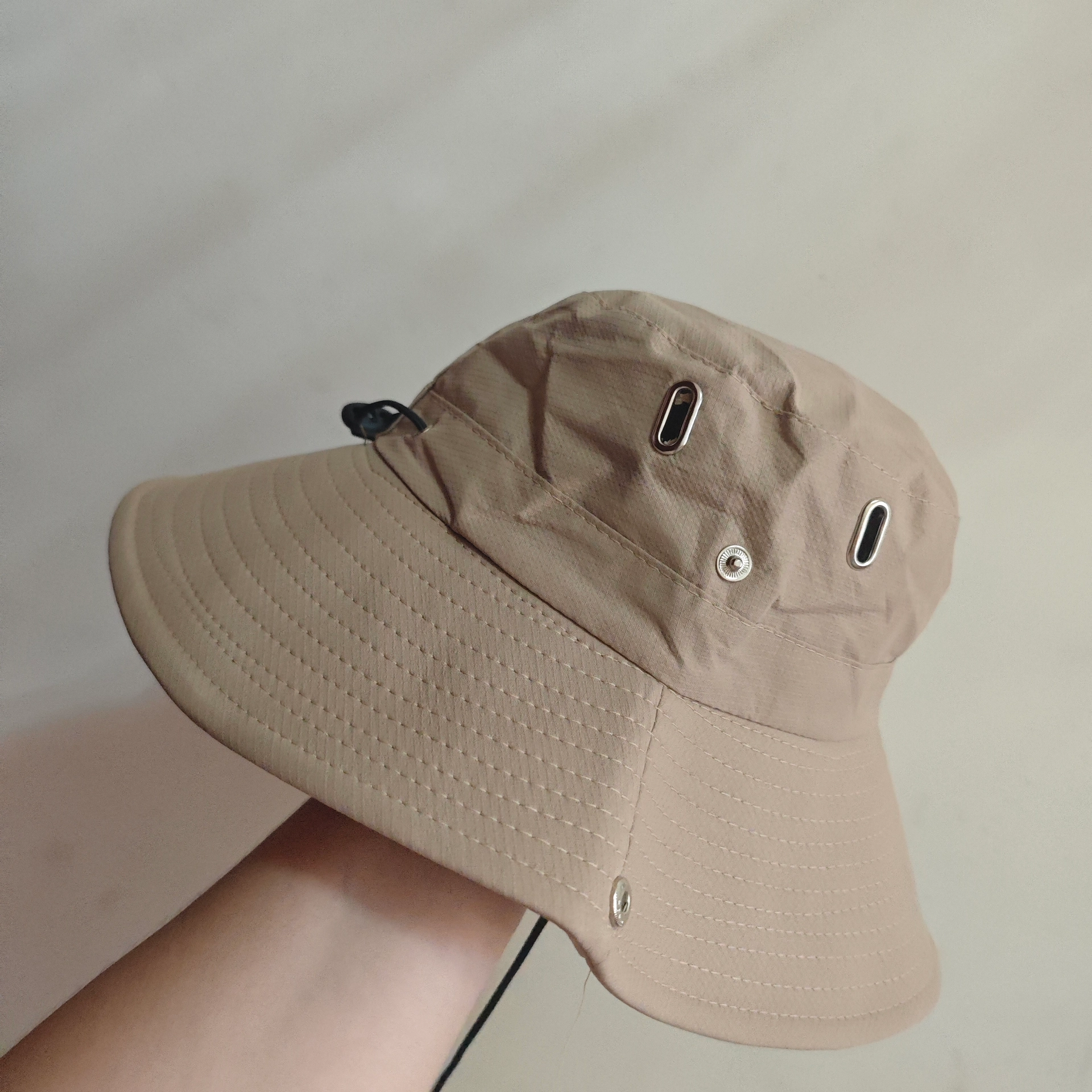 custom review-IOTS Vintage Versatile Модный Полиэстер Защита от солнца Ведро Унисекс