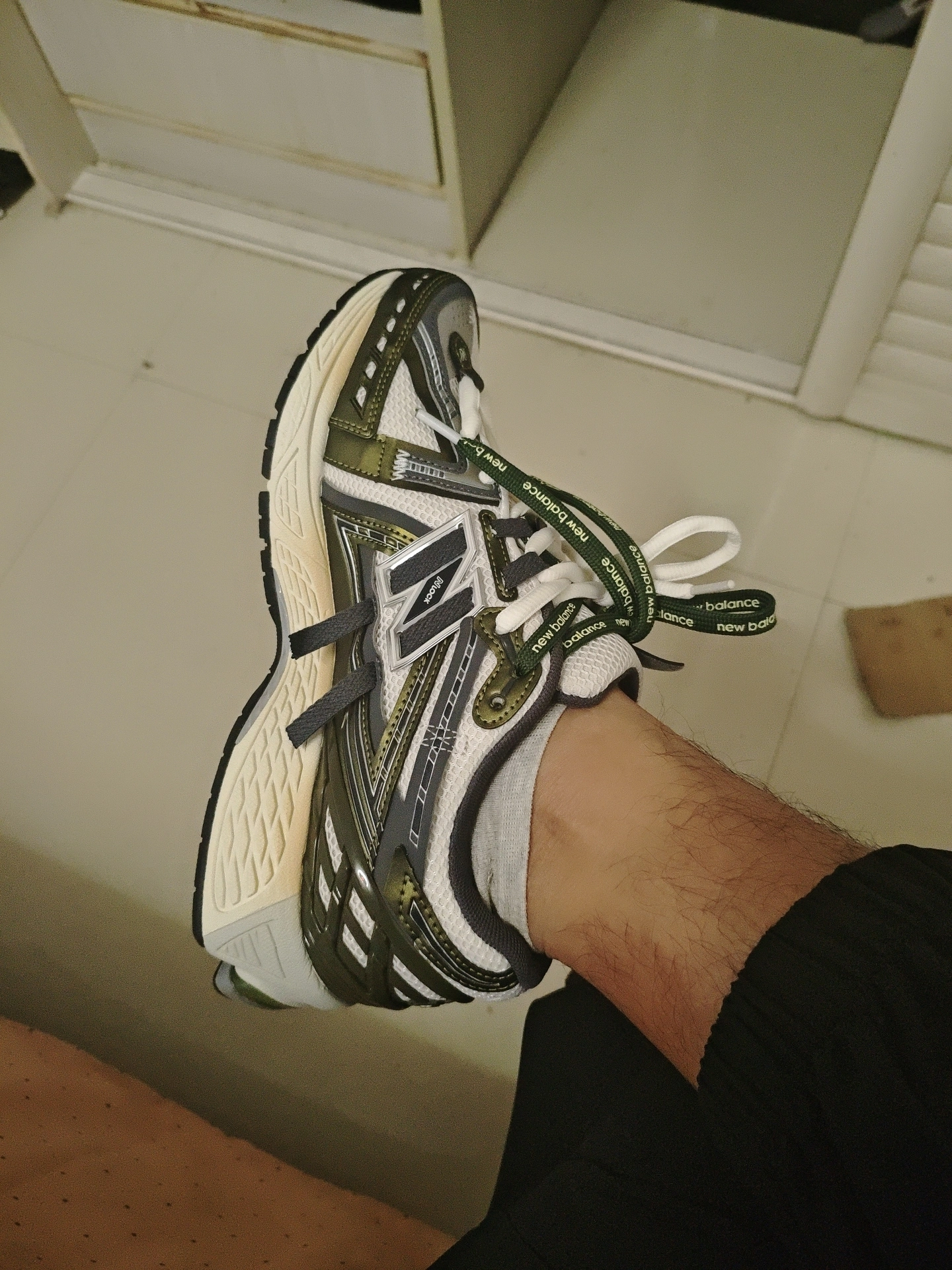 custom review-New Balance совместный бренд 1906A устойчивый к истиранию низкий топ повседневная городская обувь для коммутирования и бега унисекс оливково-зеленый