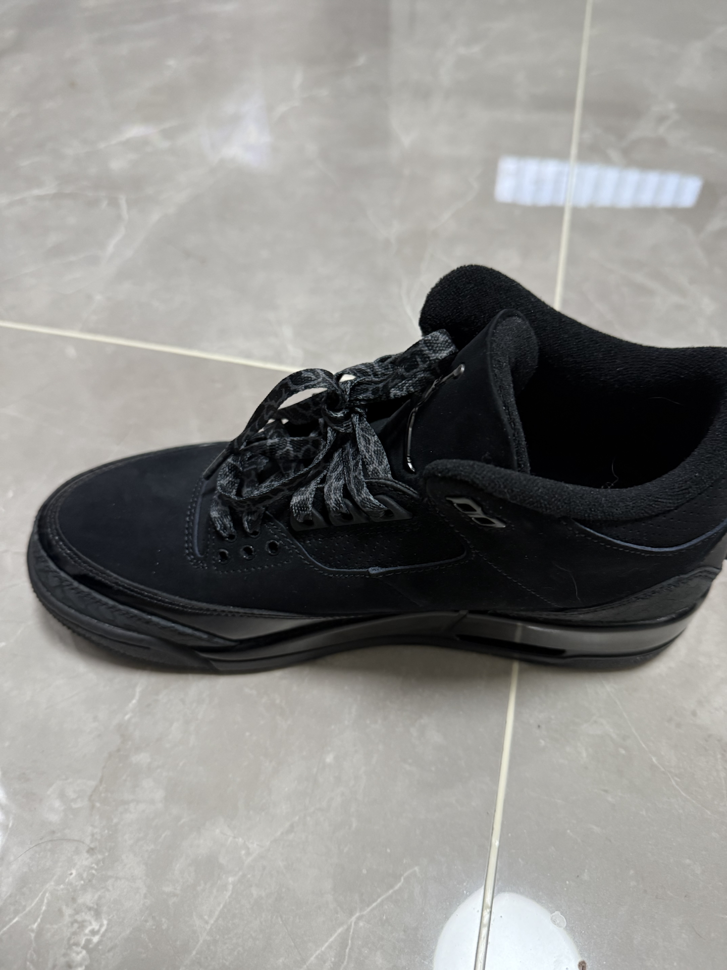 custom review-Jordan Air Джордан 3 Нижняя юбка Устойчивая к истиранию MID Топ Винтажные баскетбольные кроссовки Мужской Черный