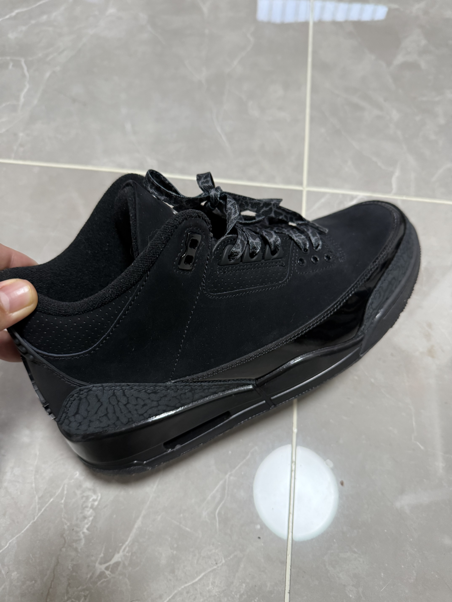 custom review-Jordan Air Джордан 3 Нижняя юбка Устойчивая к истиранию MID Топ Винтажные баскетбольные кроссовки Мужской Черный