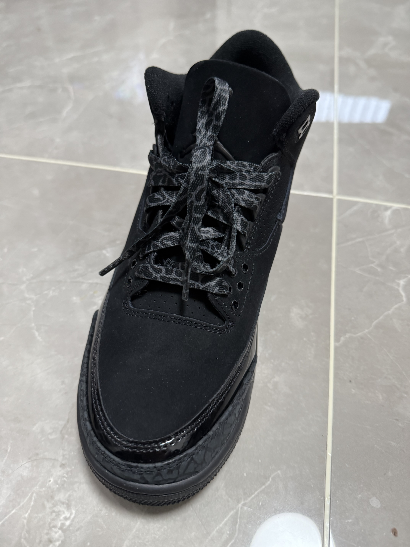 custom review-Jordan Air Джордан 3 Нижняя юбка Устойчивая к истиранию MID Топ Винтажные баскетбольные кроссовки Мужской Черный