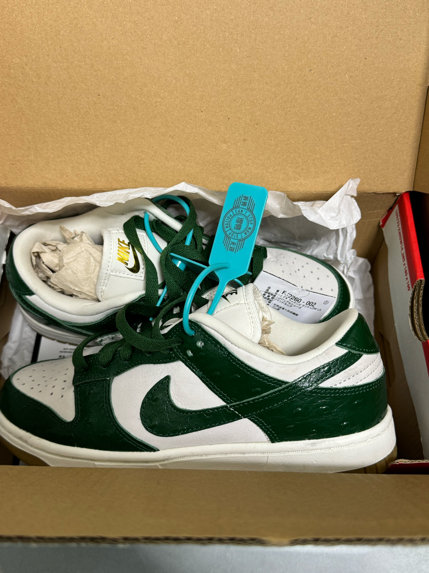 custom review-Nike Dunk LX Женские 'Gorge Зеленый' Низкие Кроссовки для скейтбординга Женские Белый Зеленый