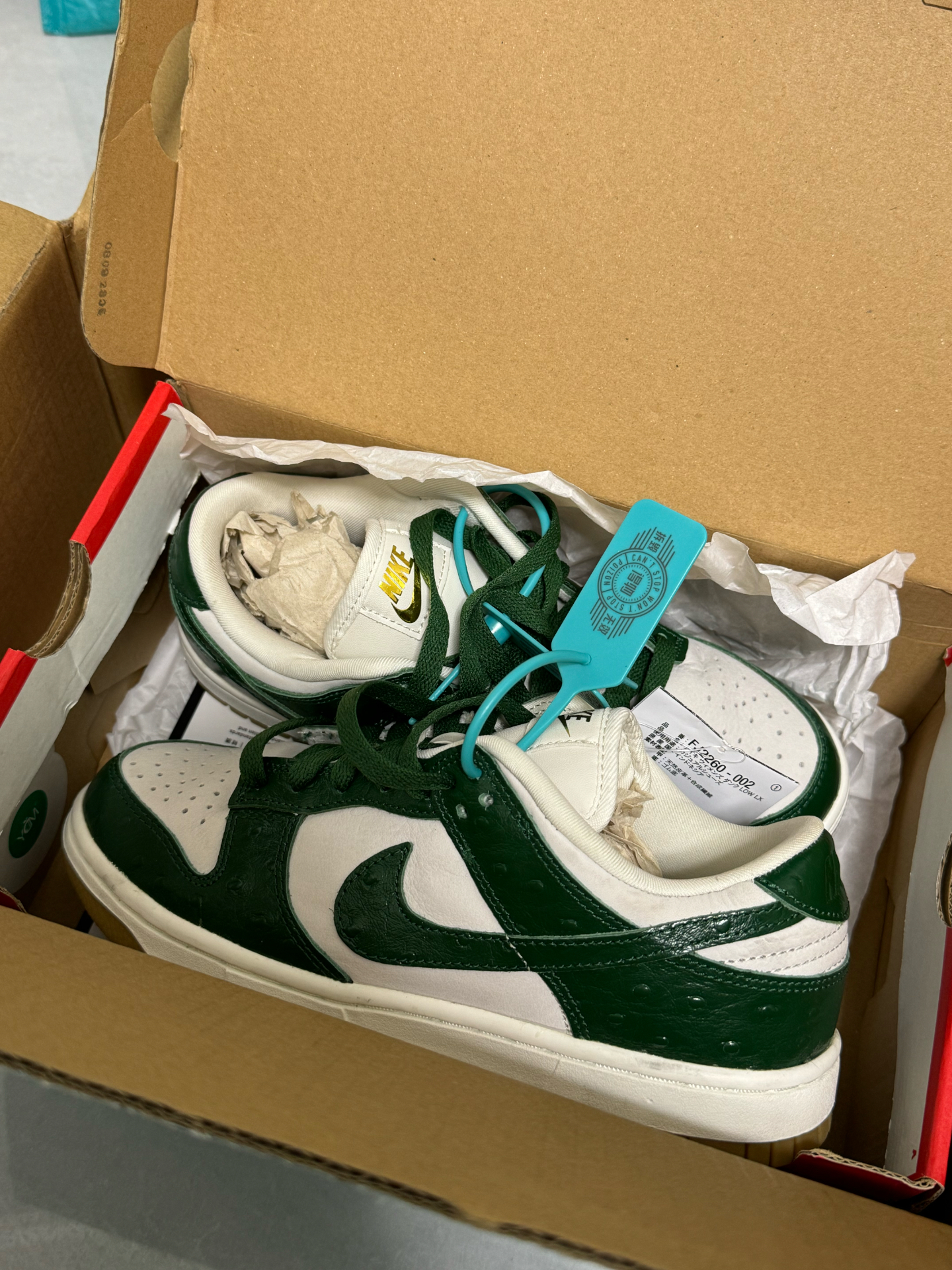 custom review-Nike Dunk LX Женские 'Gorge Зеленый' Низкие Кроссовки для скейтбординга Женские Белый Зеленый