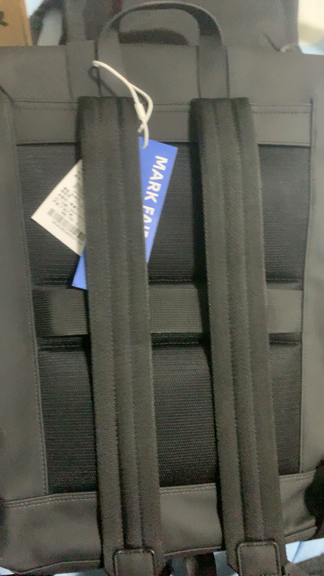 custom review-FAIRWHALE ПУ (полиуретан) Рюкзак Ноутбук Сумка Рюкзак Большой Унисекс Черный