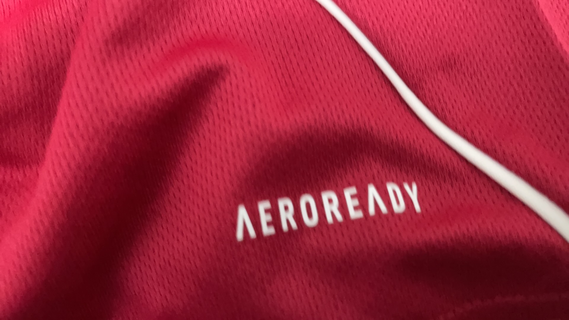 custom review-Adidas AEROREADY Футбол Джерси Мужской Клубничный Красный