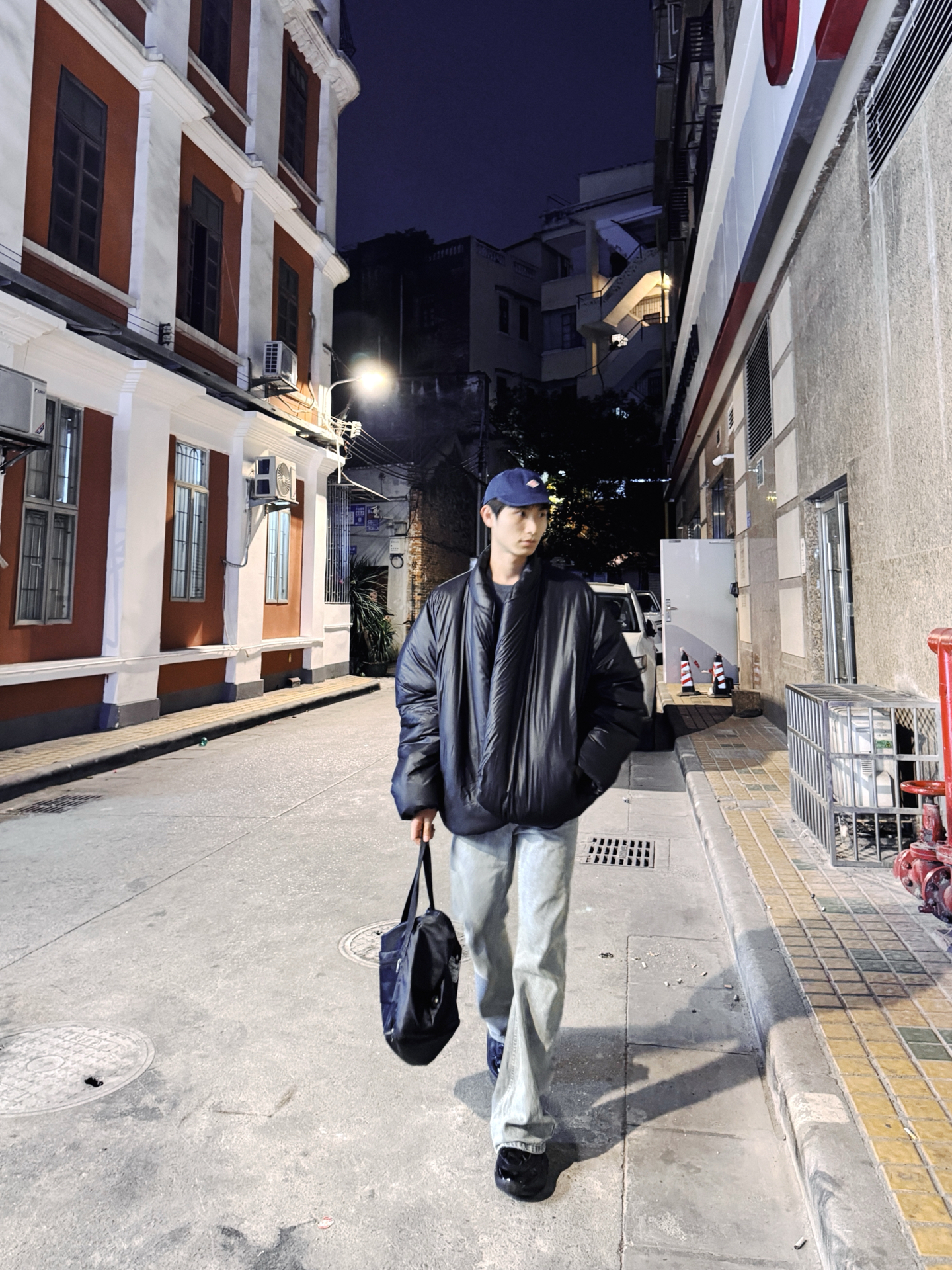 custom review-Yeezy X Gap X Balenciaga Хлопковый пуховик Зимний Мужской Черный