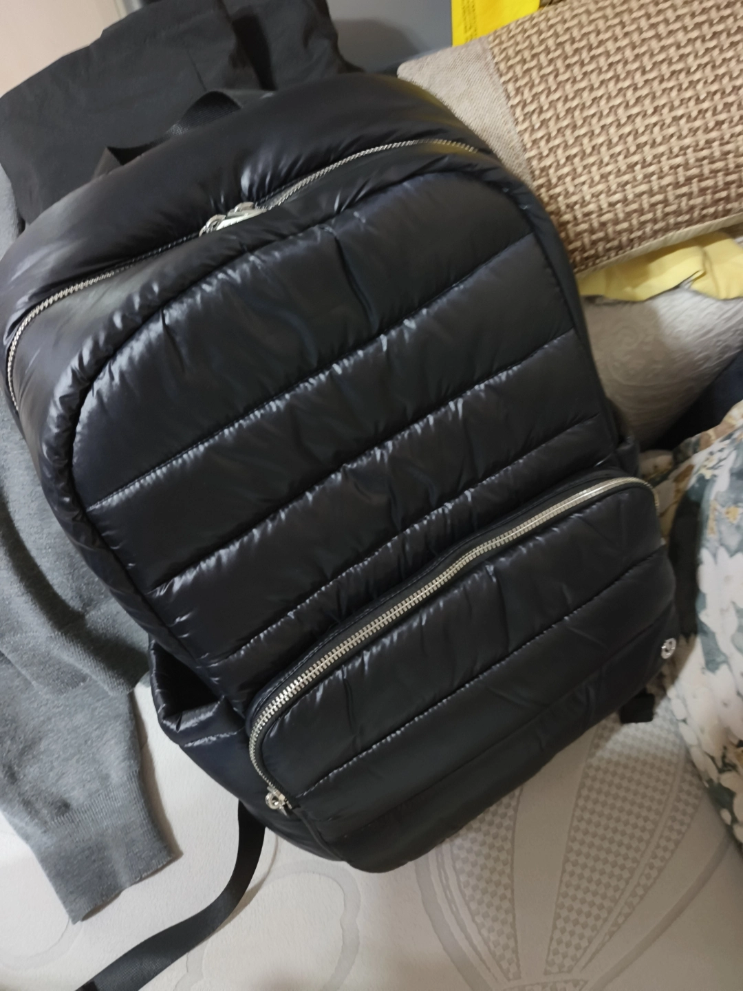 custom review-Lululemon Everywhere Водонепроницаемый Ткань Рюкзак Стандартный (Standard) Унисекс Черный