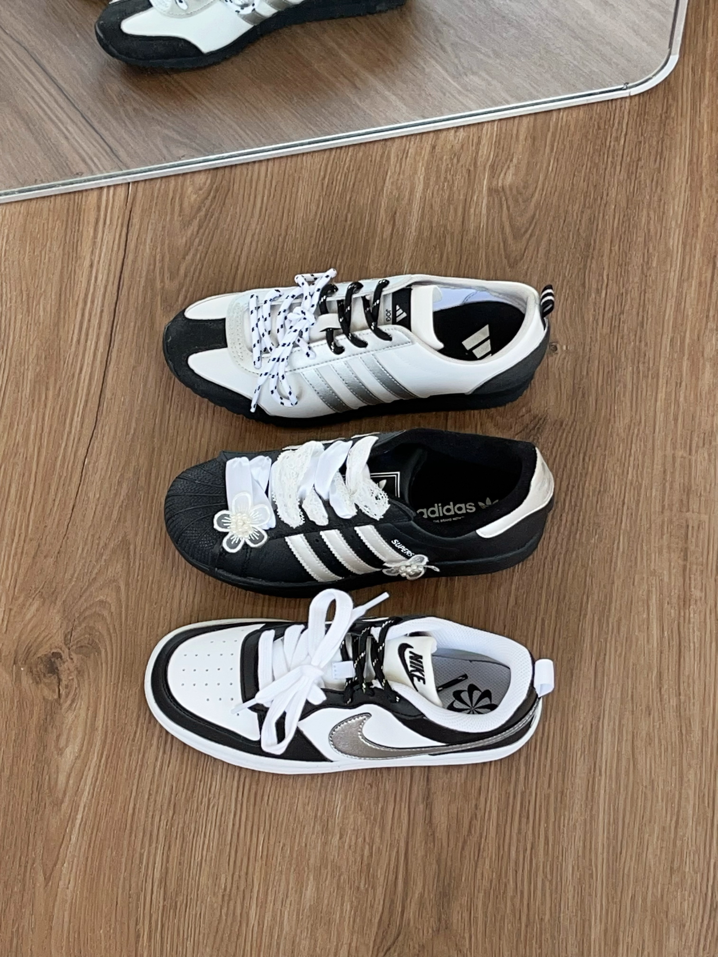 我的天!黑白运动鞋3选1啊!