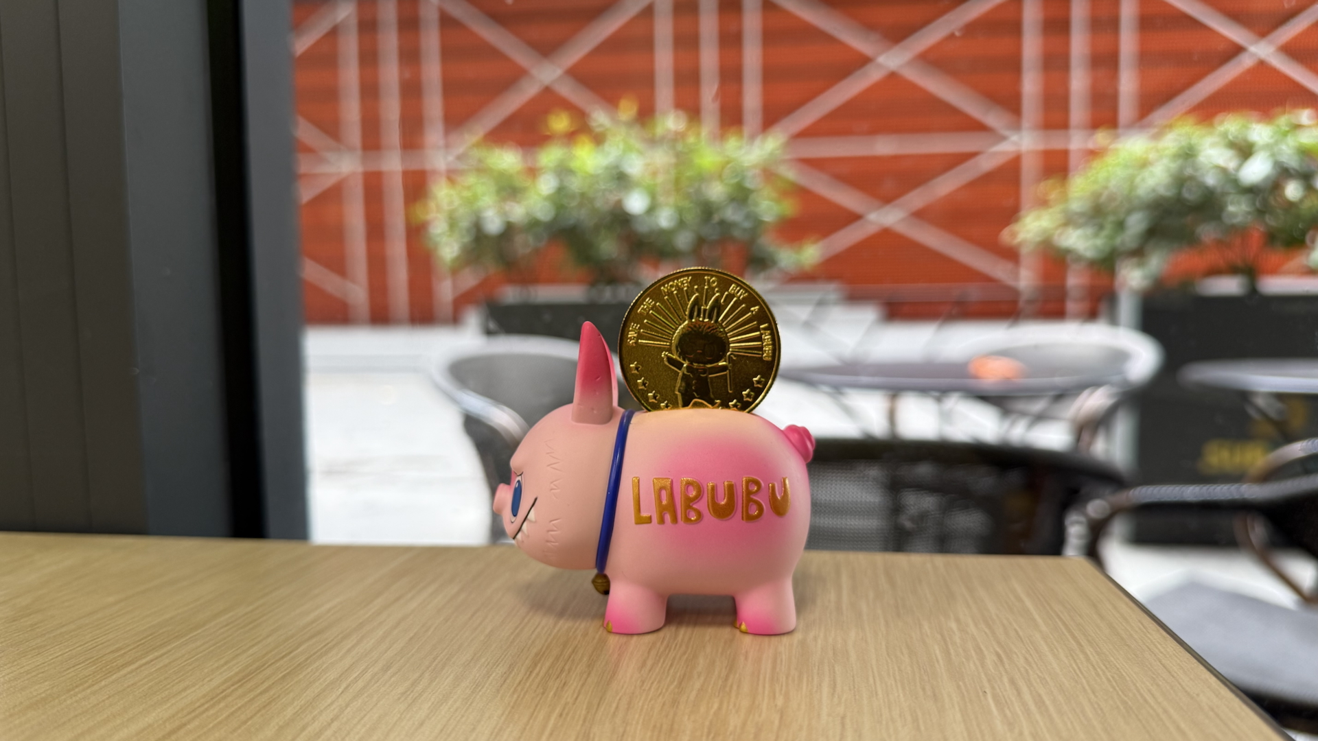 custom review-POP MART THE MONSTERS LABUBU Piggy Bank, Прозрачный Слепой Бокс На Карточке, 6 См