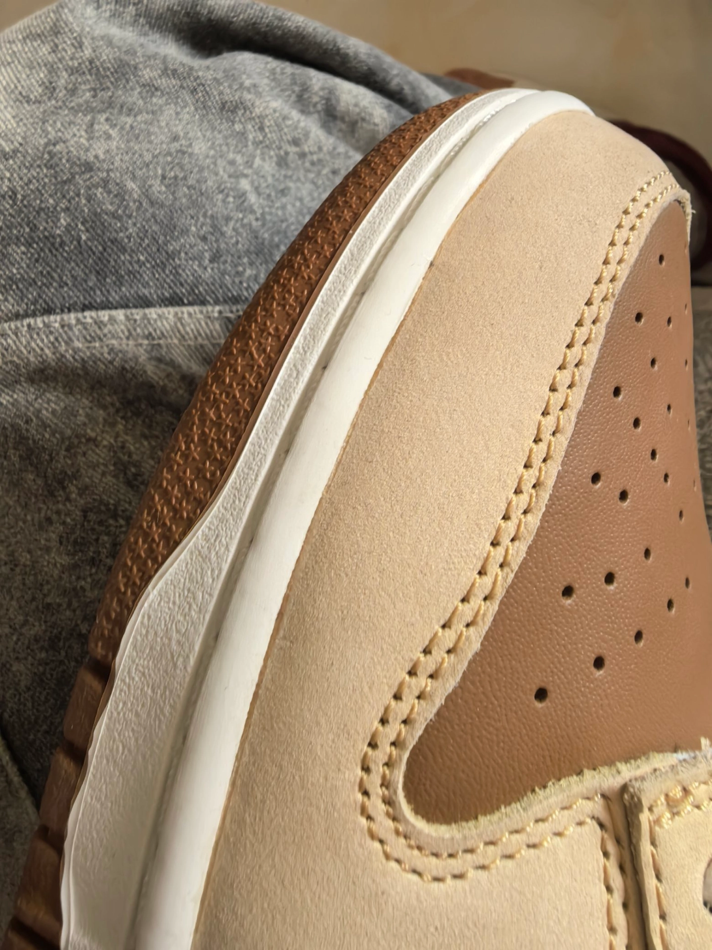 custom review-Nike Dunk Slip-on Устойчивый к истиранию Низкий Топ Скейтборд Кроссовки Унисекс Коричневый