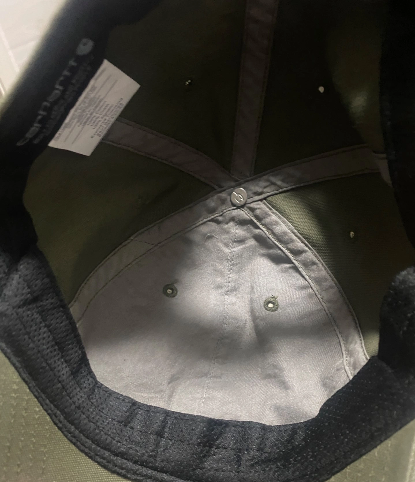 custom review-Carhartt Хлопковые кепки унисекс зеленые