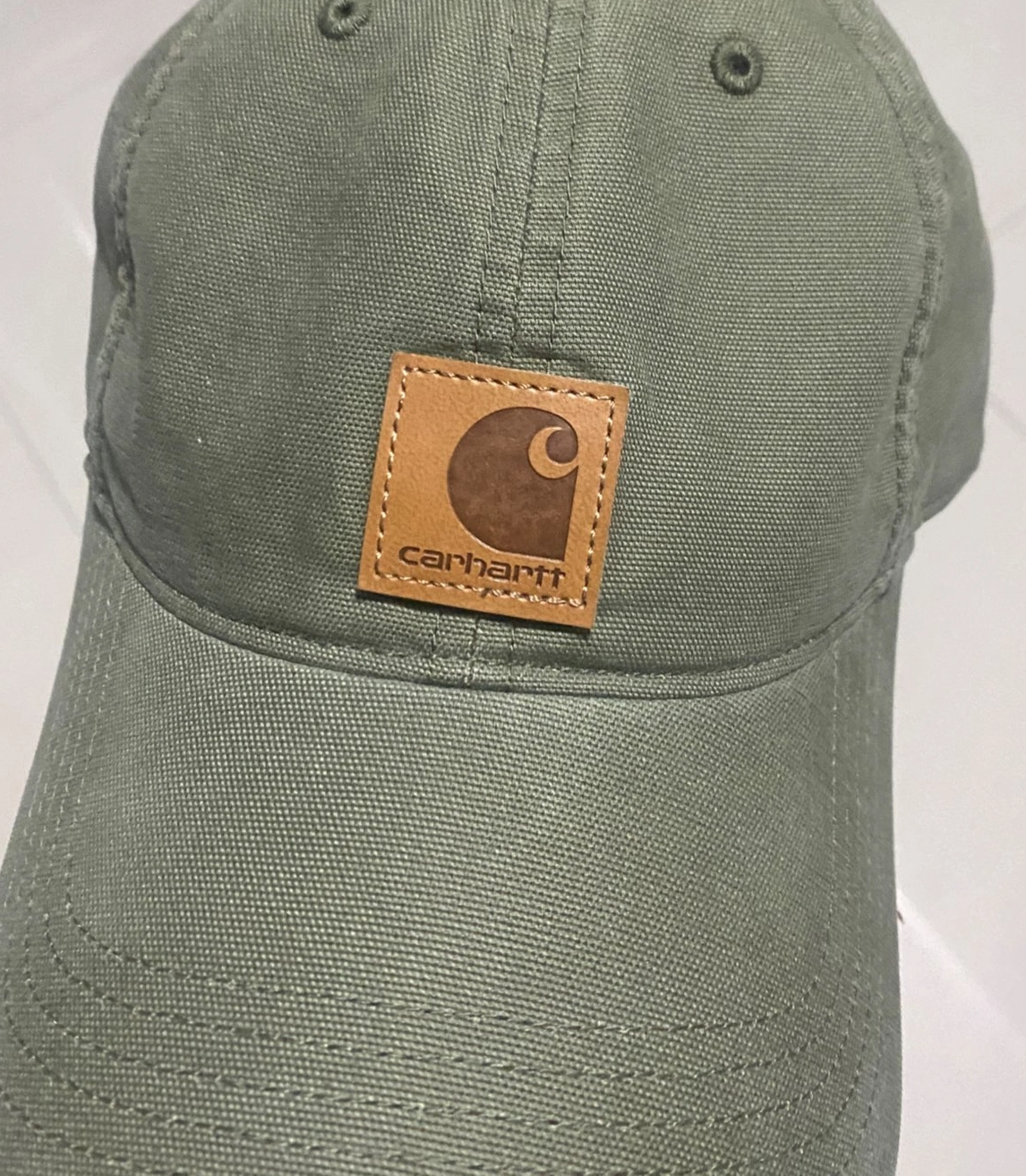 custom review-Carhartt Хлопковые кепки унисекс зеленые