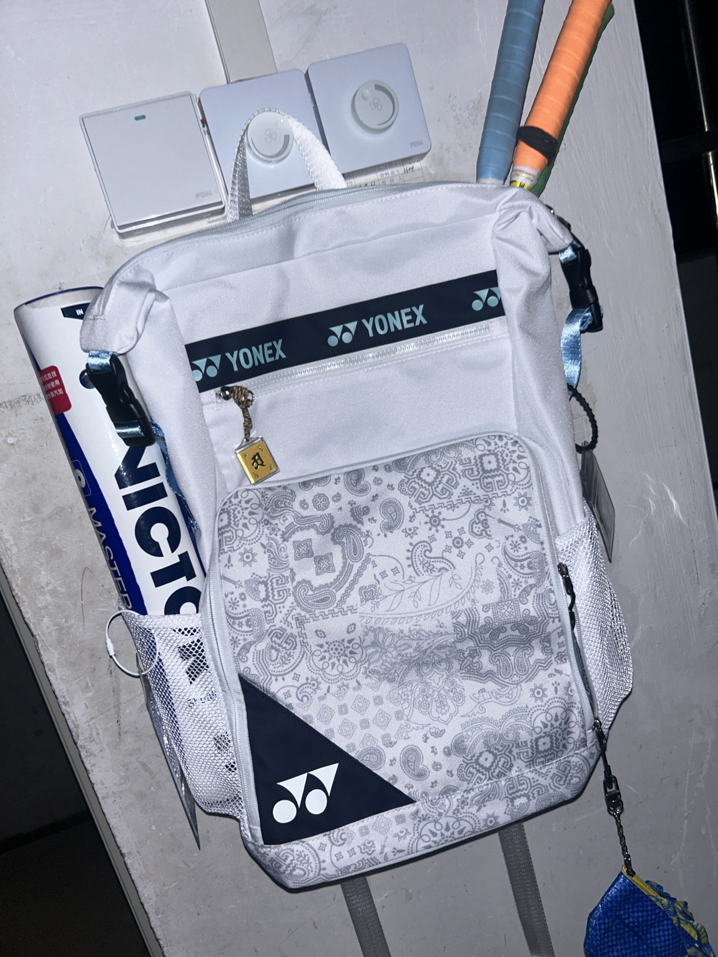 custom review-YONEX Сумки для ракеток для бадминтона 2 штуки спортивный стиль рюкзак унисекс