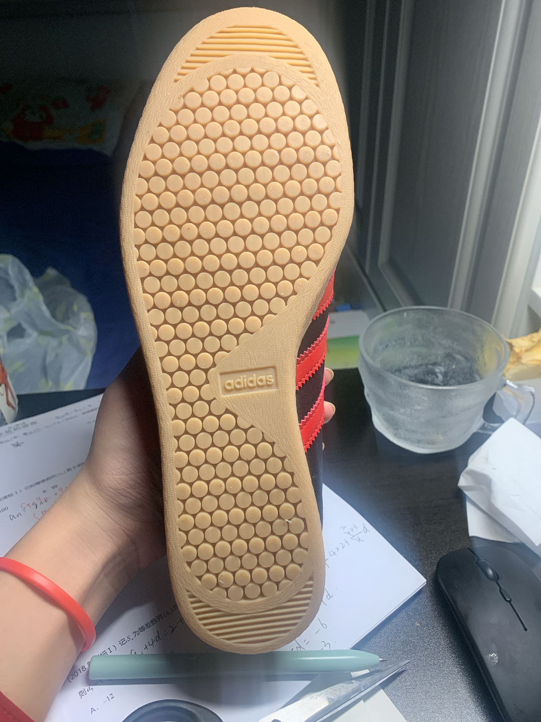 custom review-Adidas Originals Stadt Abrasion Resistant Дышащие Низкие Кроссовки для Скейтбординга Унисекс Черные Красные