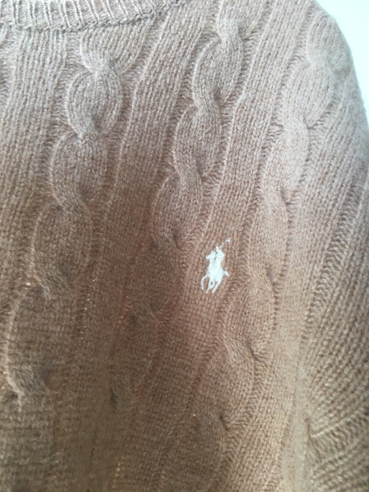 custom review-Polo Ralph Lauren SS22 Свитер Женский Коричневый