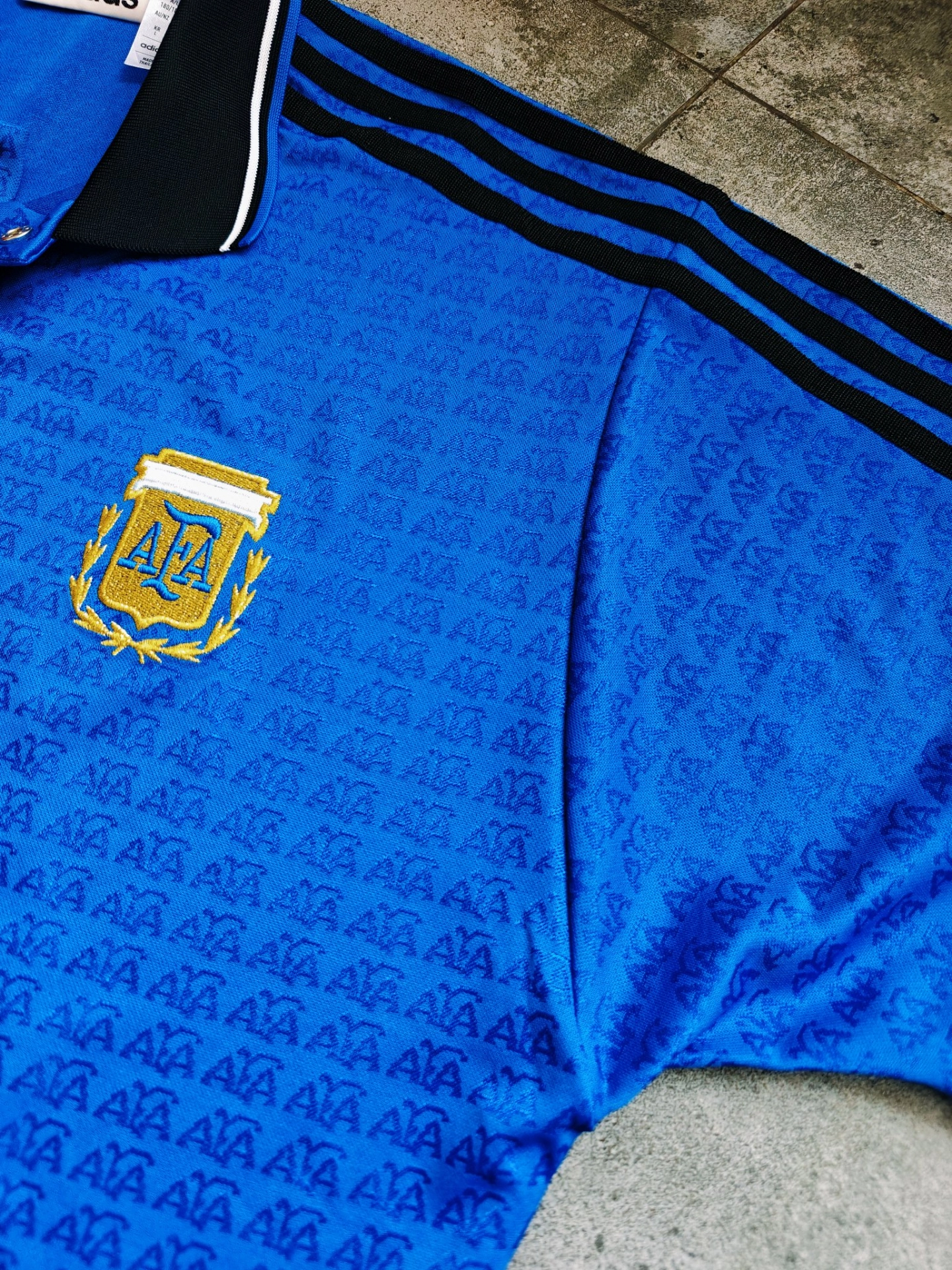 custom review-Adidas Originals 1994 Футболка для игры в футбол Мужская Синяя