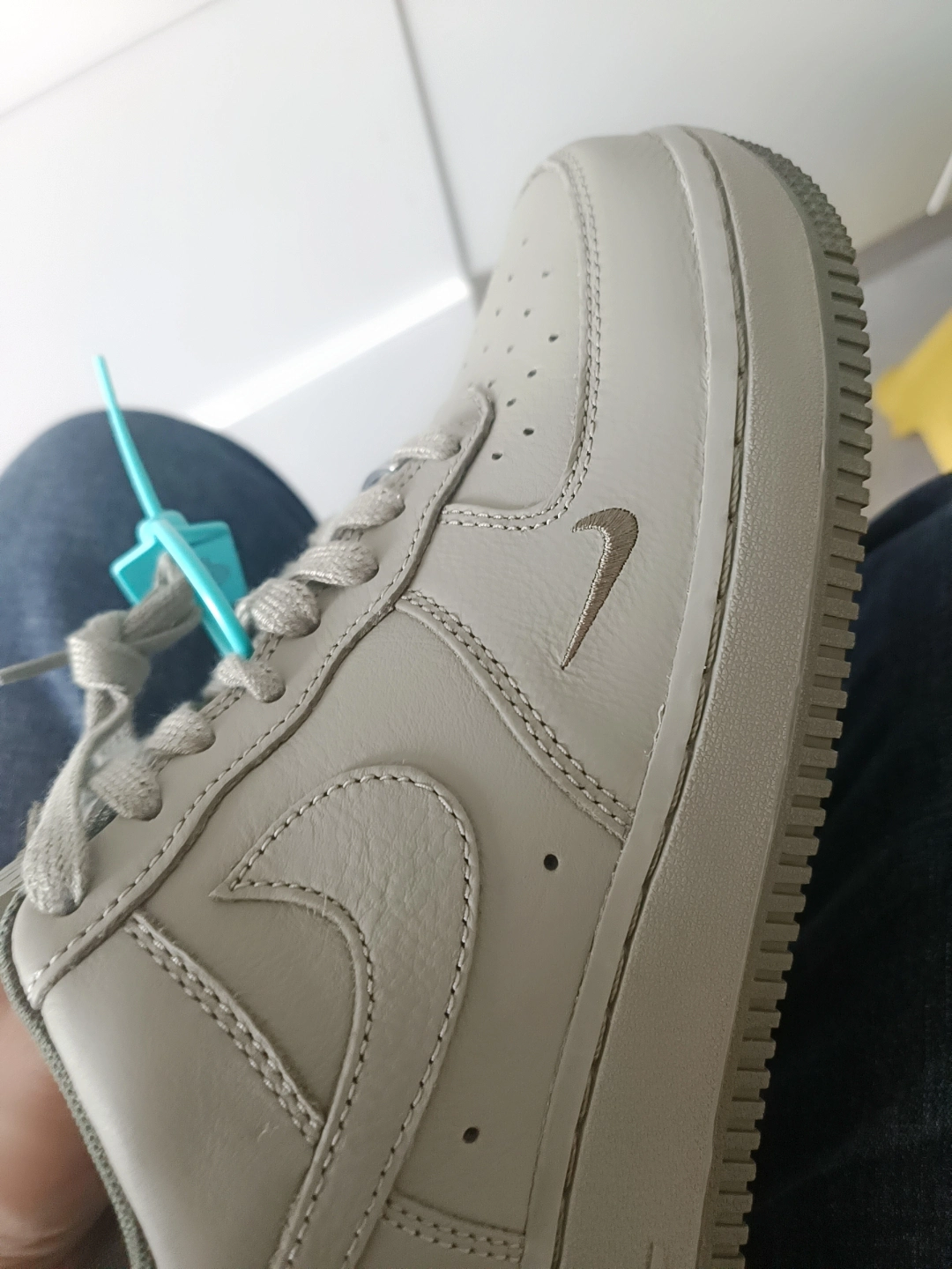 custom review-Nike Air FORCE 1 Износостойкий и Легкий Низкий Топ Скейтборд Кроссовки Мужские Коричневые