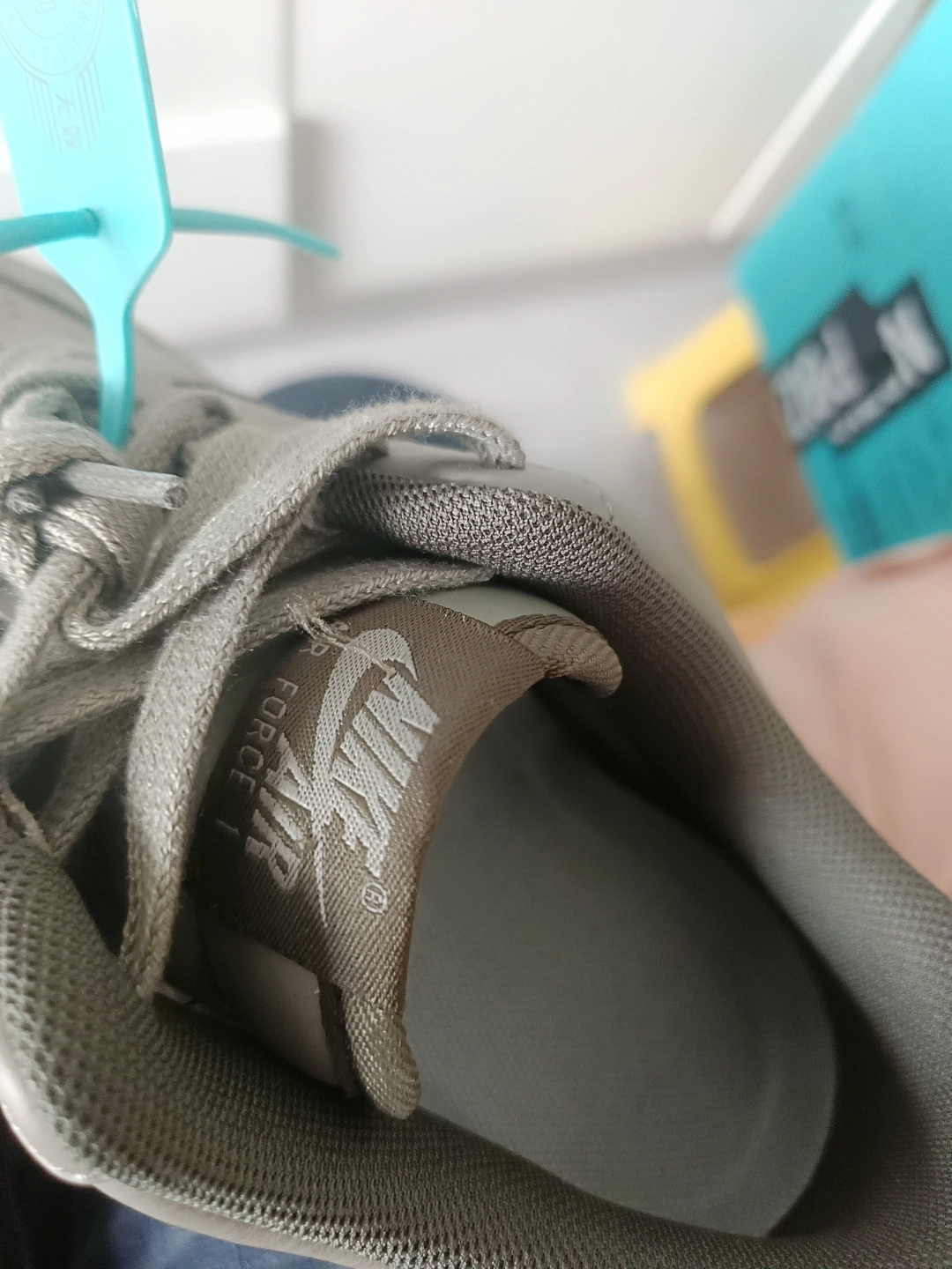 custom review-Nike Air FORCE 1 Износостойкий и Легкий Низкий Топ Скейтборд Кроссовки Мужские Коричневые