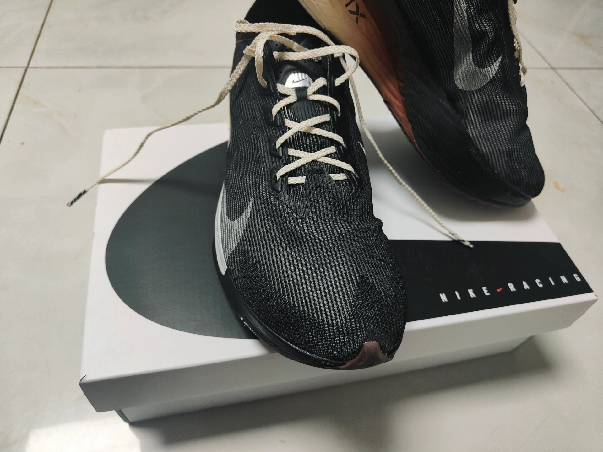 custom review-Nike ZOOMX VAPORFLY NEXT% 4 Легкий Повседневный Беговые кроссовки Мужской Черный Коричневый