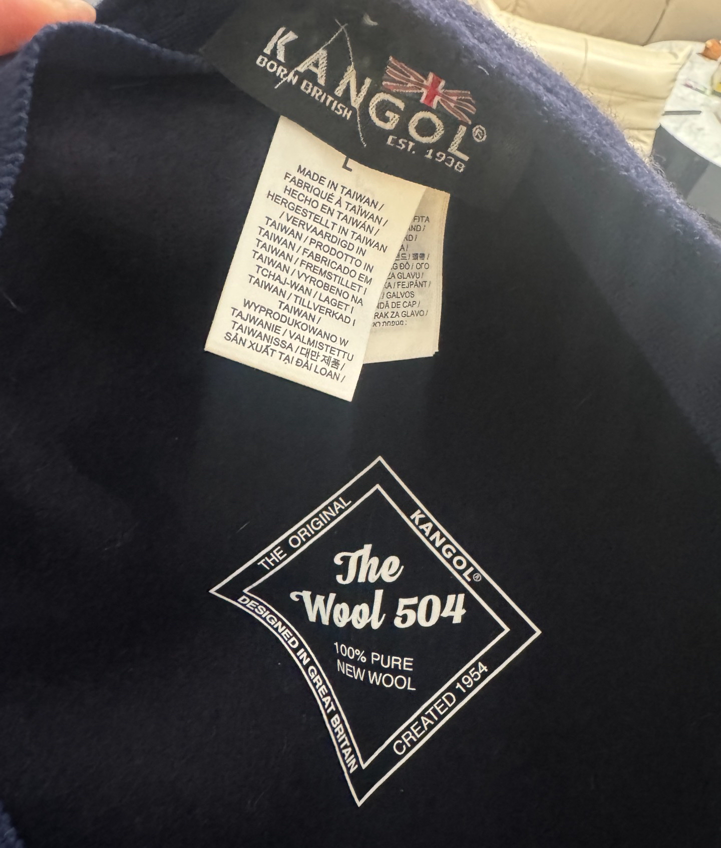 custom review-KANGOL Шерпова Шапка Унисекс Черная