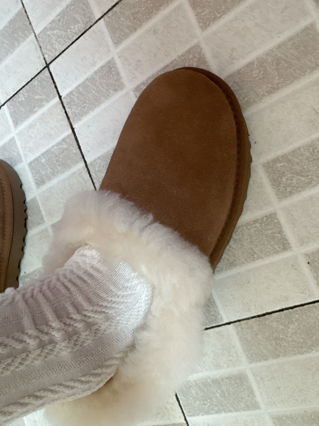 custom review-UGG Термостойкие Устойчивые к истиранию Ботинки на щиколотку (Размер Длина) Зимние ботинки Женские Каштановый