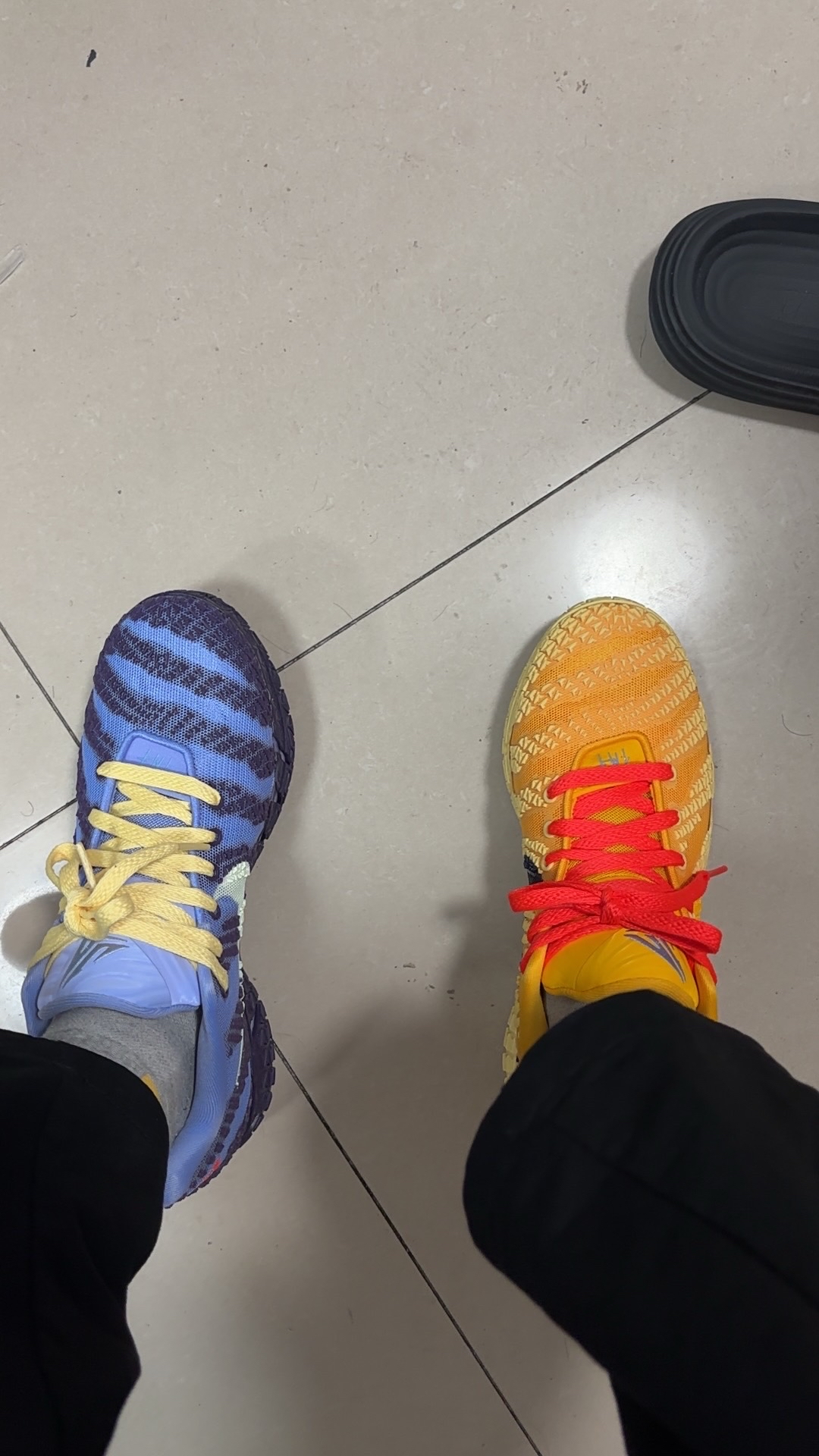 custom review-Nike Ja Morant 3 Дышащие Поддерживающие и Легкие Баскетбольные Кроссовки Унисекс Синий Желтый