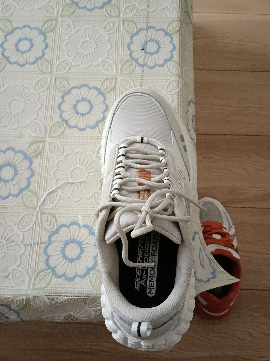 custom review-Skechers Monster Low Top Повседневные Беговые Кроссовки Мужские Экрю