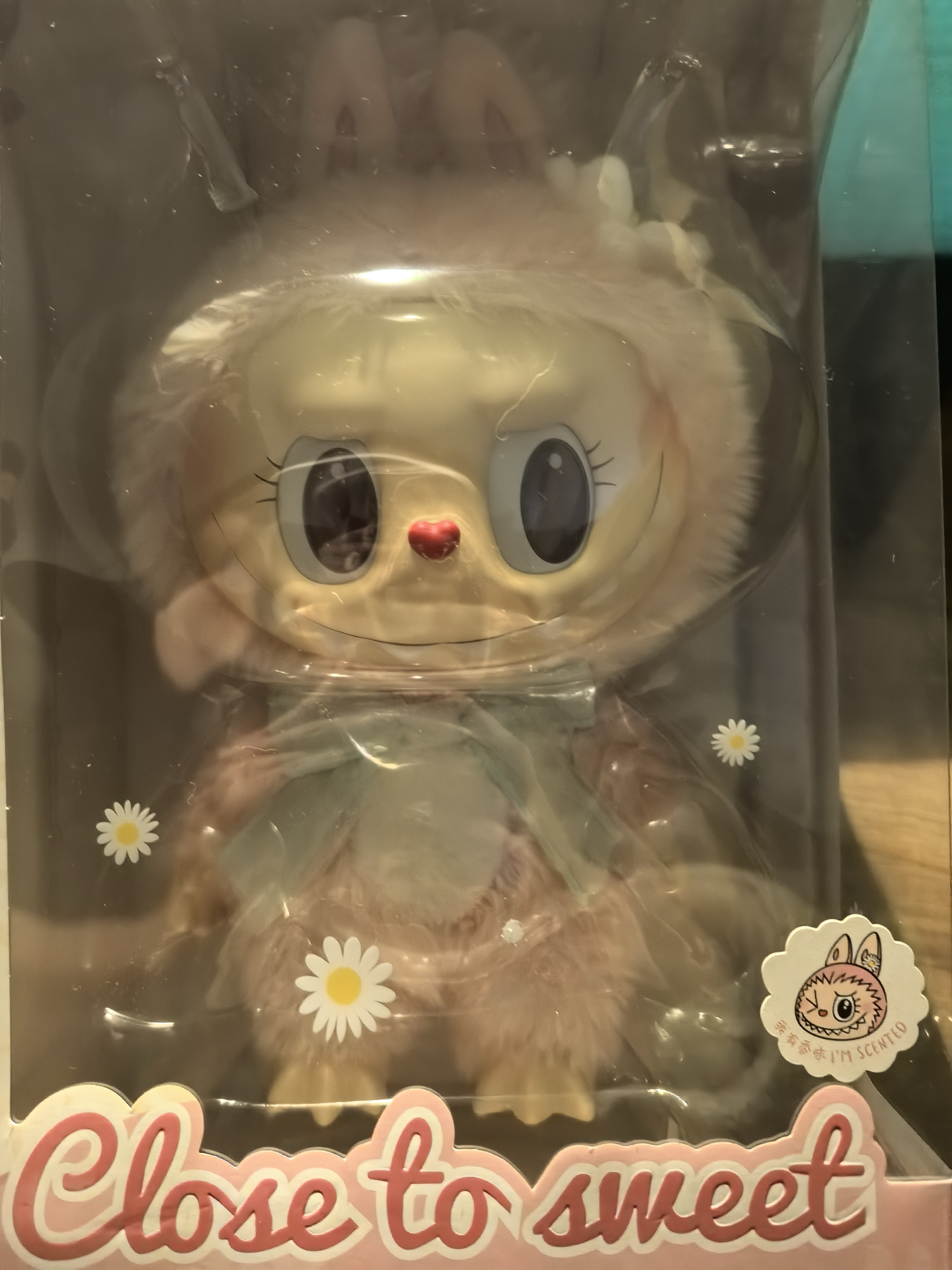 custom review-POP MART MOKOKO LABUBU CLOSE TO SWEET Popland Ограниченная Версия Виниловая Плюшевая Кукла 38см