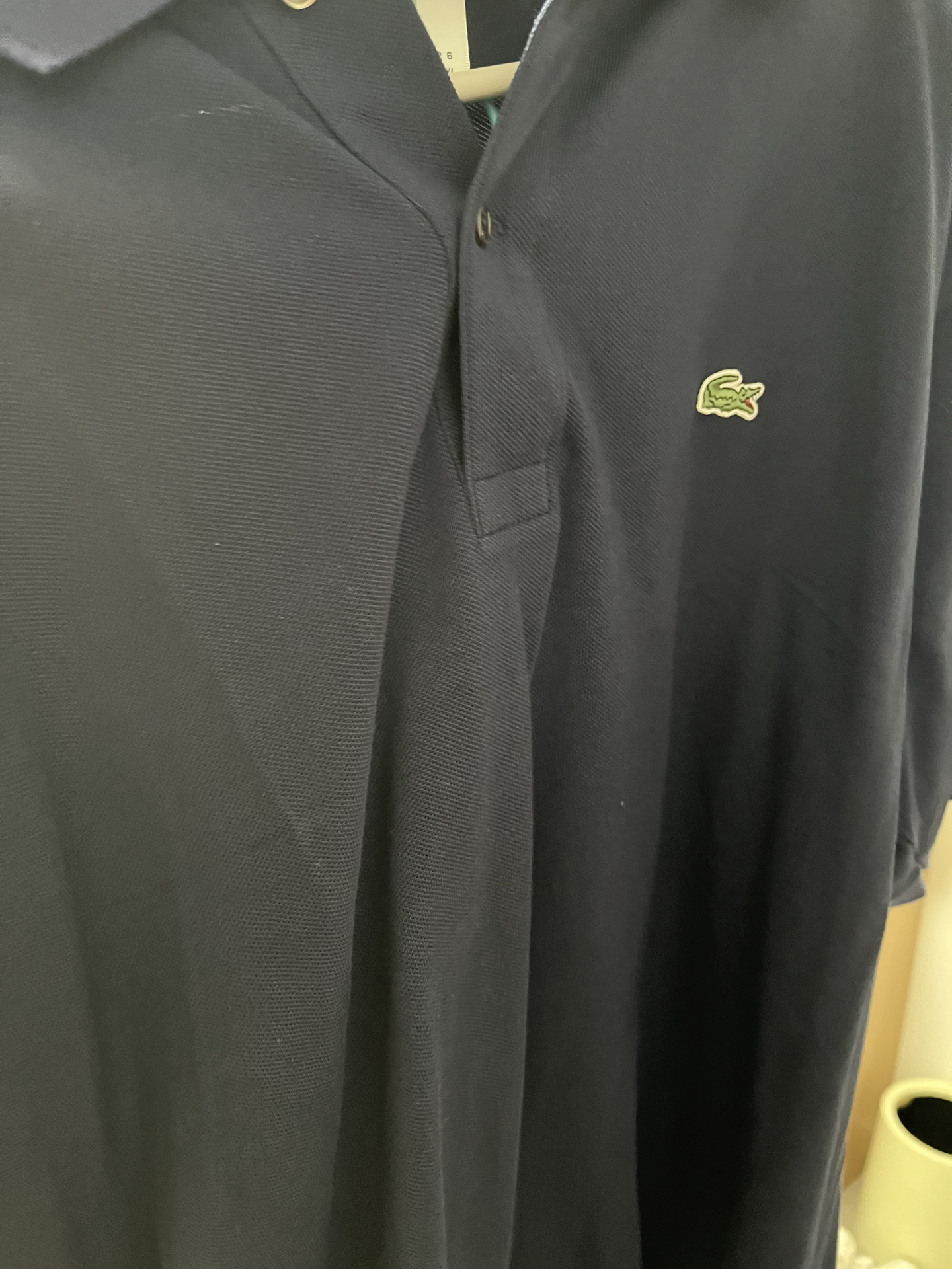 custom review-Мужская рубашка с коротким рукавом LACOSTE Collaboration