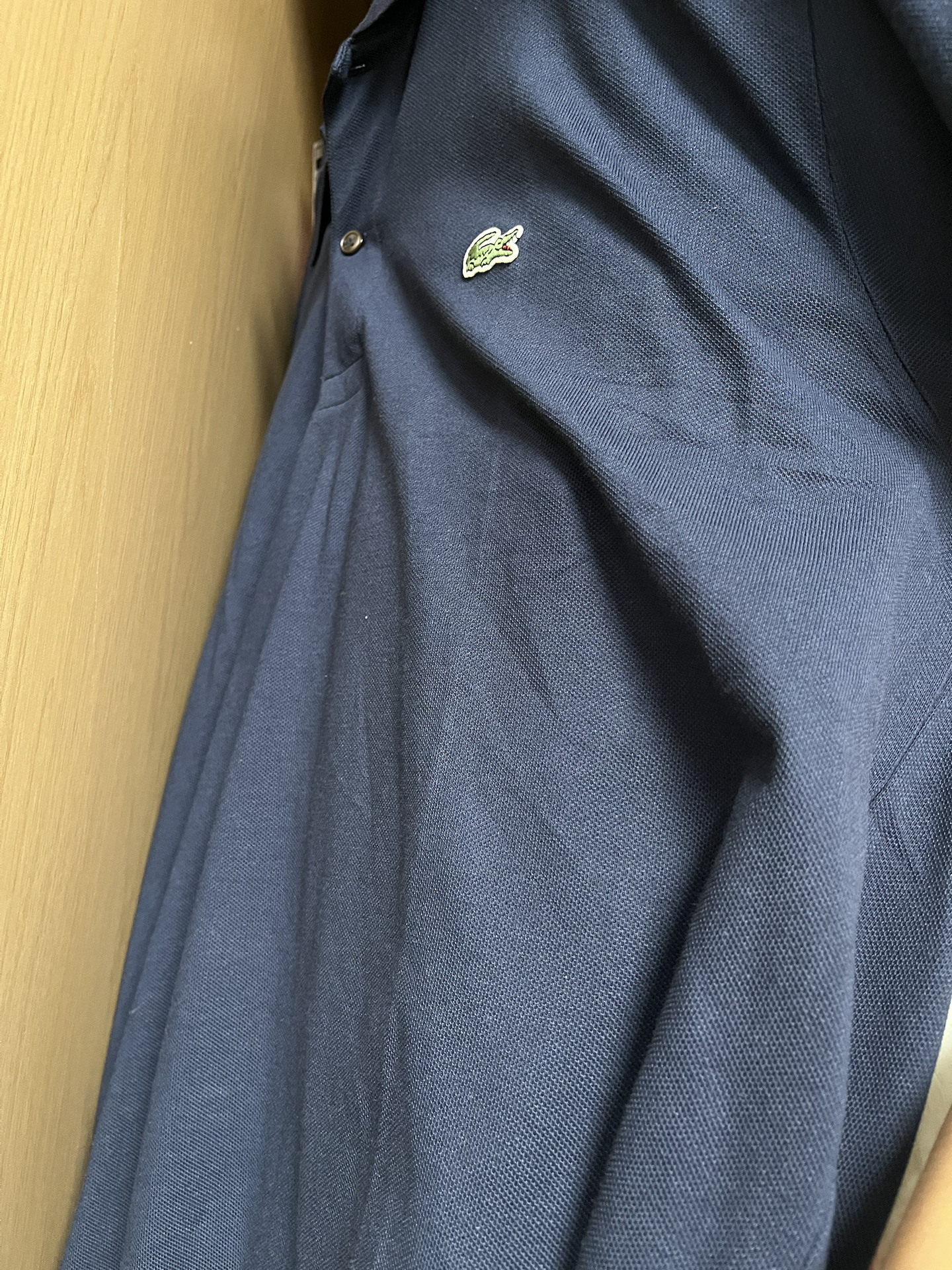 custom review-Мужская рубашка с коротким рукавом LACOSTE Collaboration