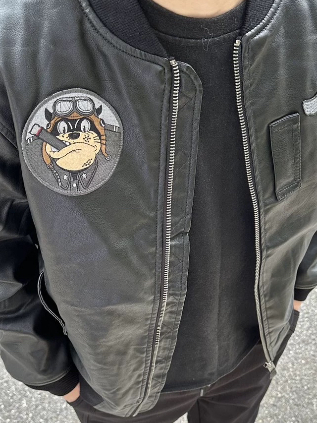 custom review-VIP Черные Мужские Кожаные Куртки