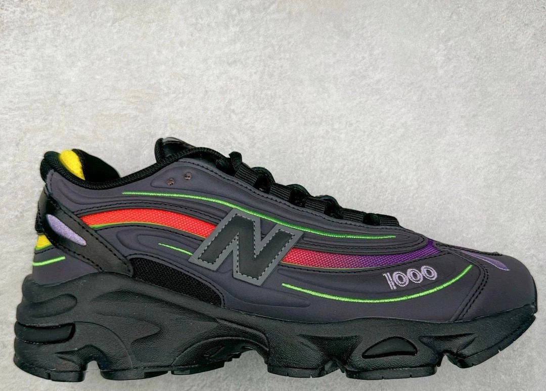 custom review-New Balance NB 1000 Low Топ Повседневный Городской Коммутирование Беговые кроссовки Унисекс Черный