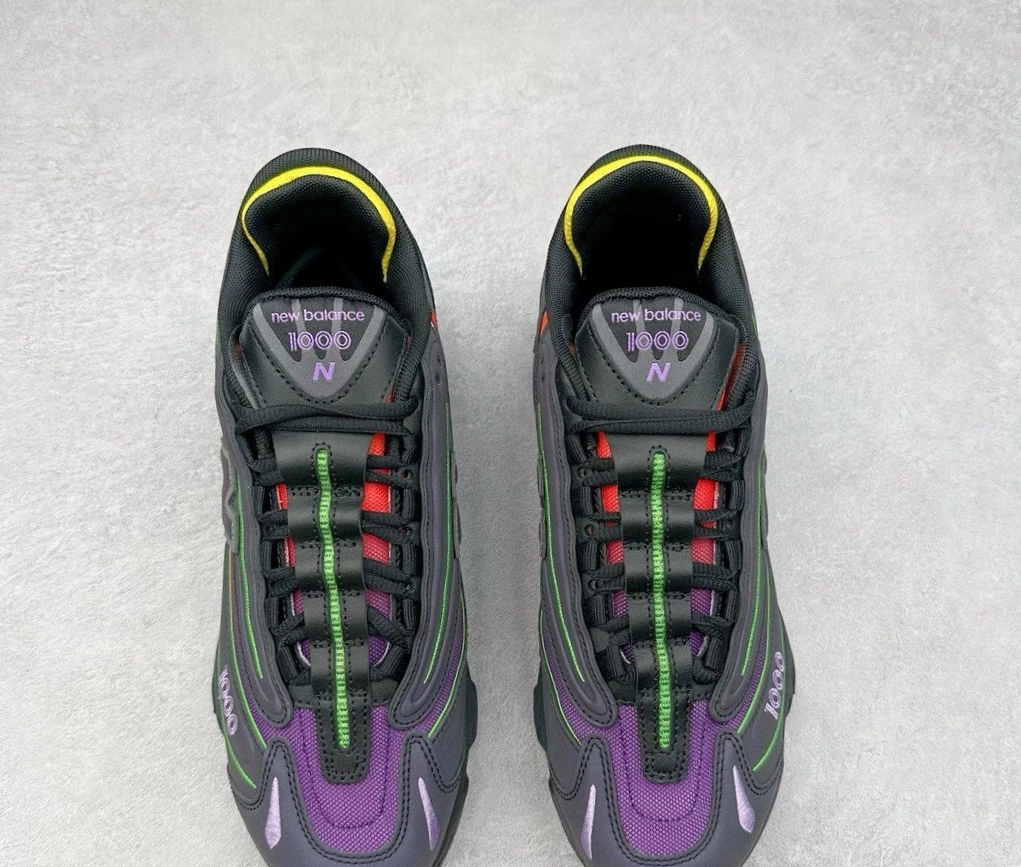 custom review-New Balance NB 1000 Low Топ Повседневный Городской Коммутирование Беговые кроссовки Унисекс Черный