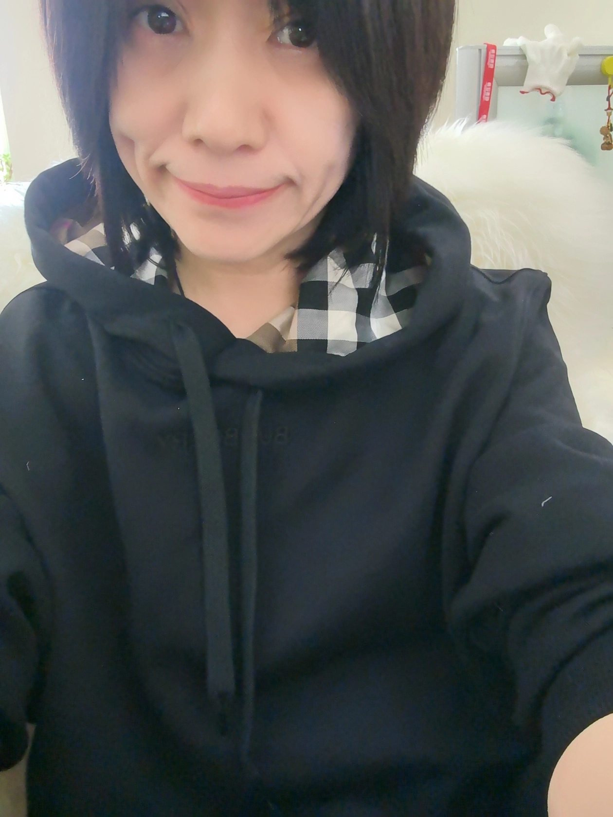 custom review-Burberry Толстовка Женская Черная