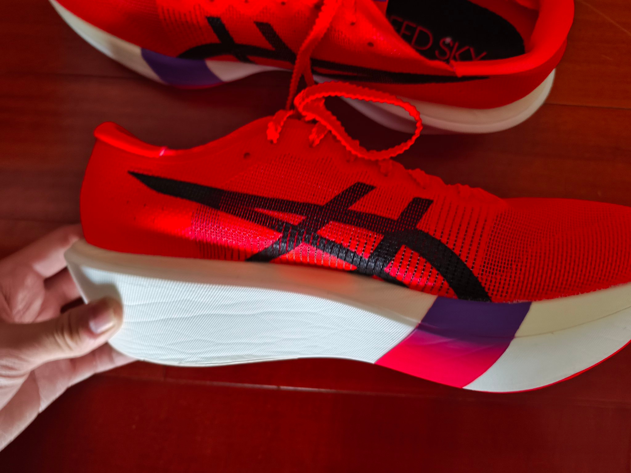 custom review-Asics Metaspeed Sky Устойчивый к истиранию Низкий Топ FF TURBOTM ASICSGRIPTM