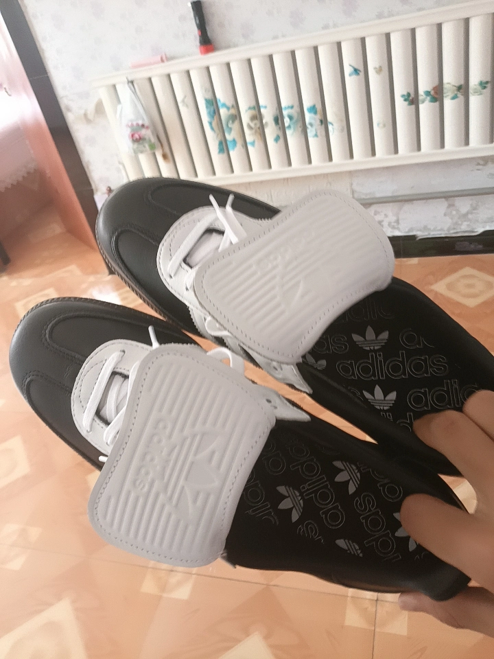 custom review-Adidas Originals Samba LT Износостойкий и Легкий Низкий Топ Кроссовки для скейтбординга Мужской Черный