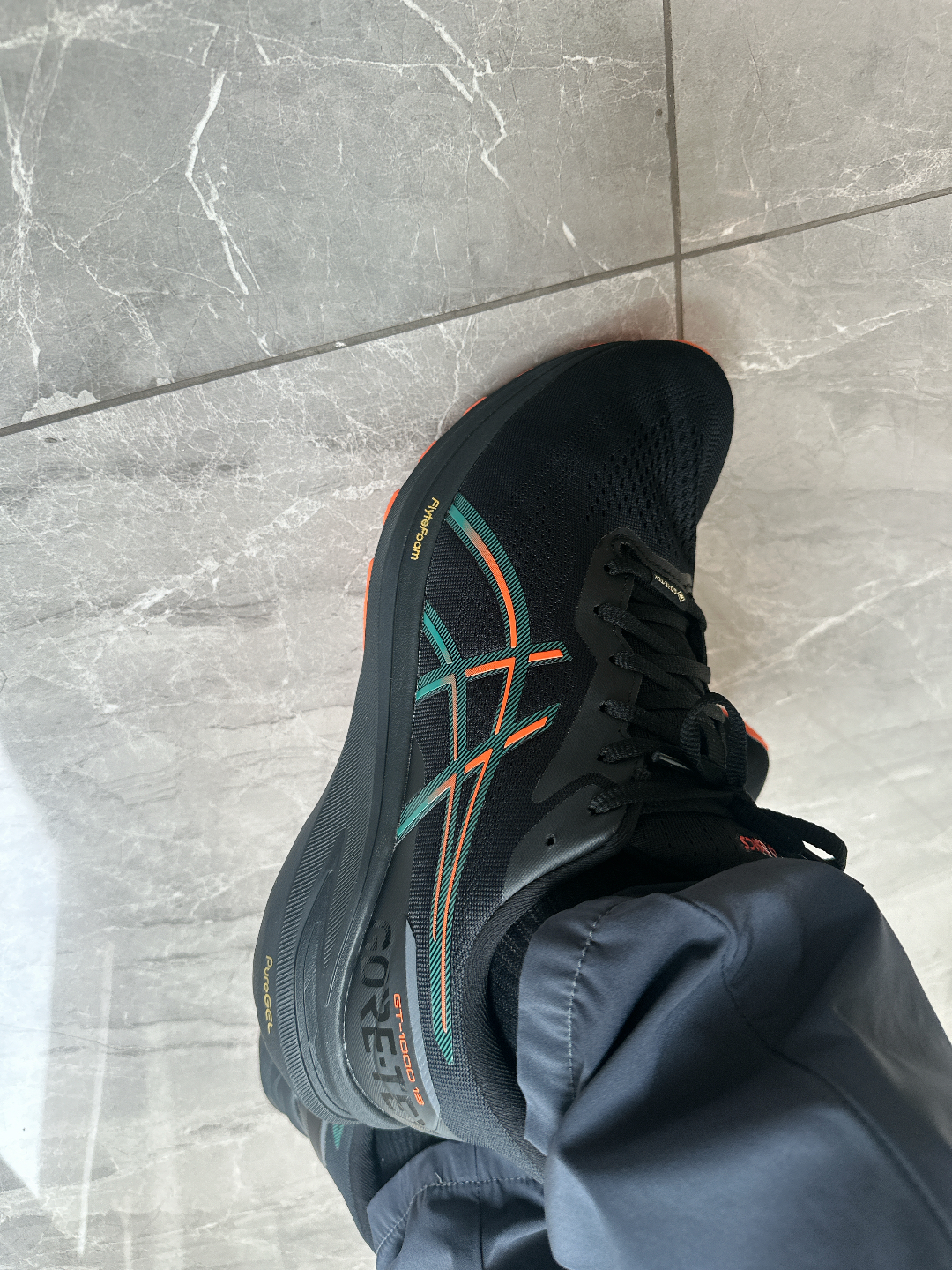 custom review-Asics GT 1000 13 Дышащая Поддержка Баланс MID Беговые кроссовки Мужские Черные