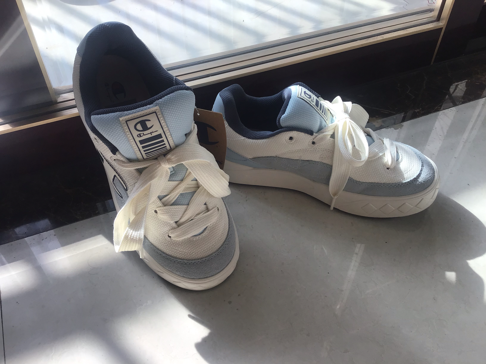 custom review-Champion Campus Atomic 1 Atomic Обувь Низкий Верх Скейтборд Кроссовки Унисекс Светло-Синий