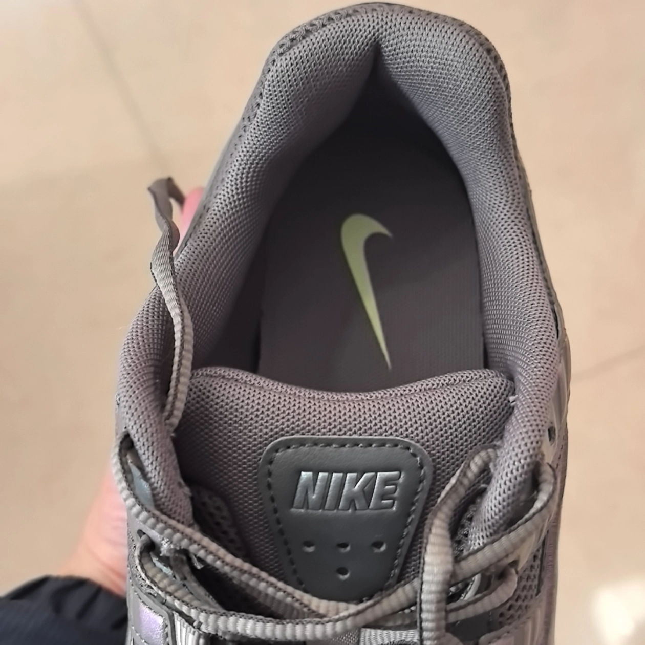 custom review-Nike P 6000 Slip Resistant Abrasion Resistant Low Top Casual City Commute Running Shoes Men's Taupe