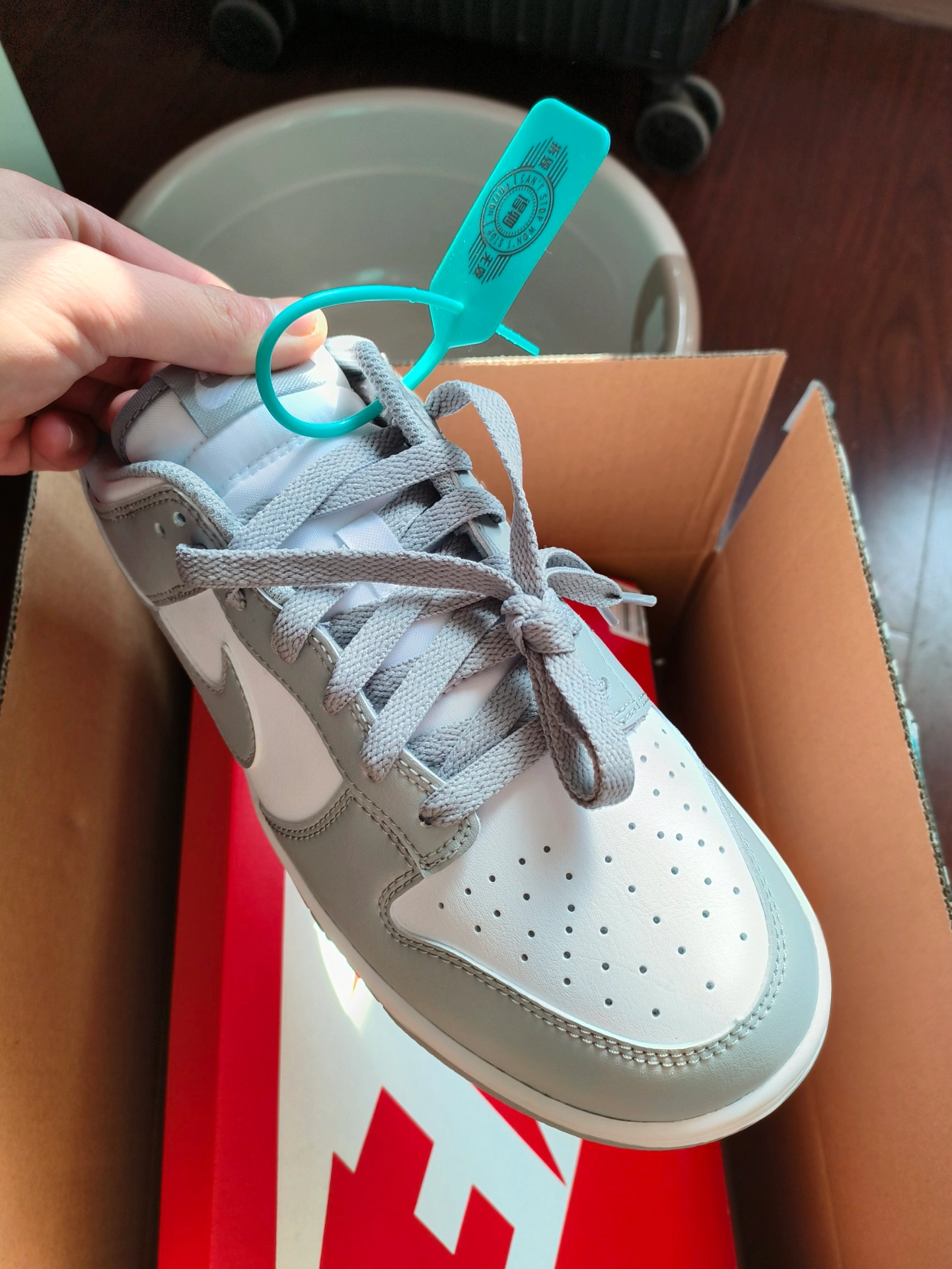 custom review-Nike Dunk Slip-on Устойчивый к истиранию Низкий Топ Скейтборд Кроссовки Унисекс Белый