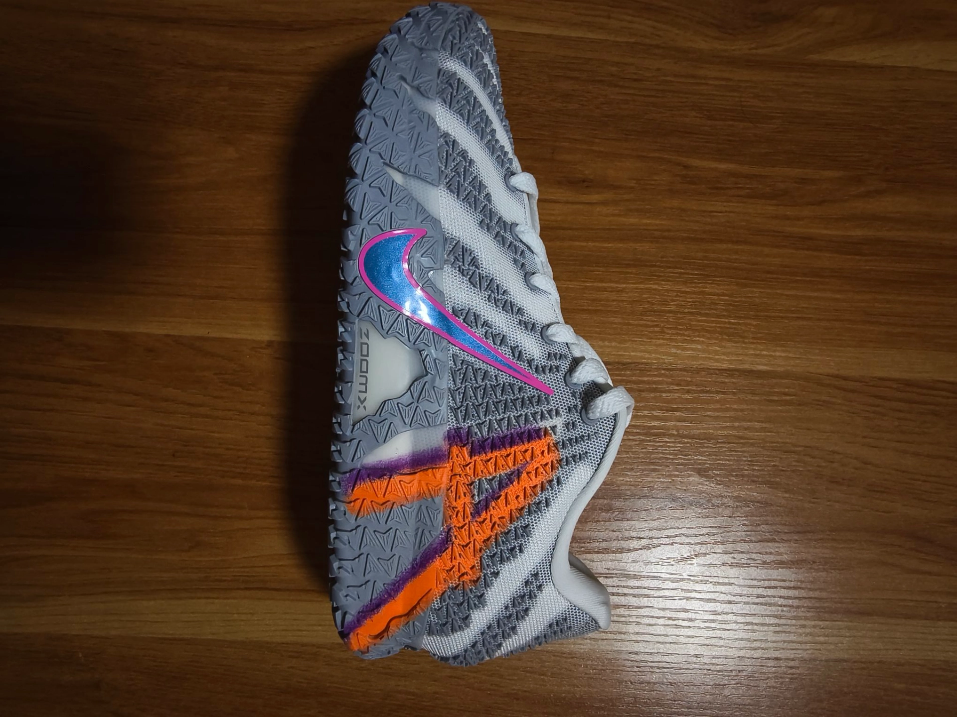 custom review-Nike Ja Morant 3 Баскетбольные кроссовки Унисекс Серый Белый Азиатская версия