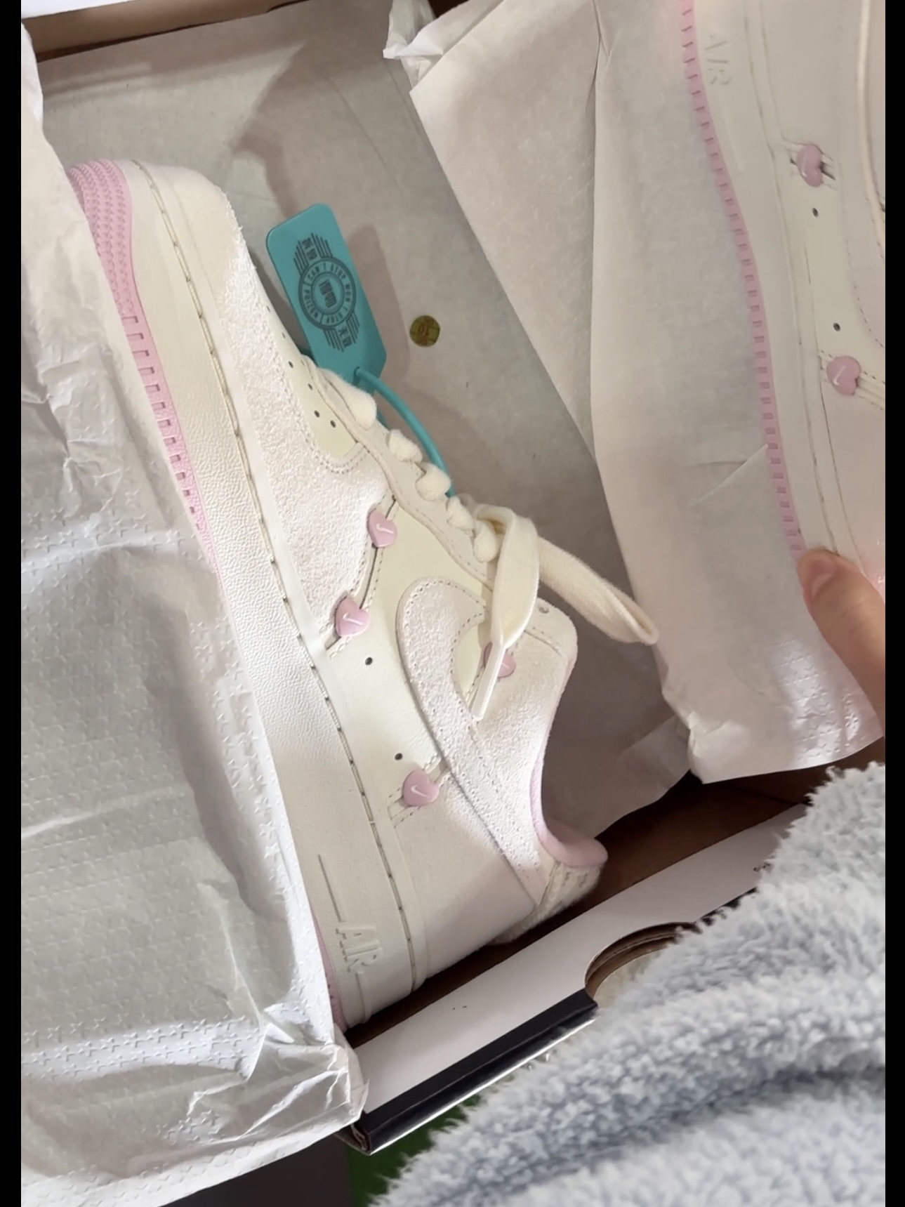 custom review-Nike Air FORCE 1 Slip-on Устойчивый к истиранию Низкий Топ Скейтбординг Кроссовки Женские Белые