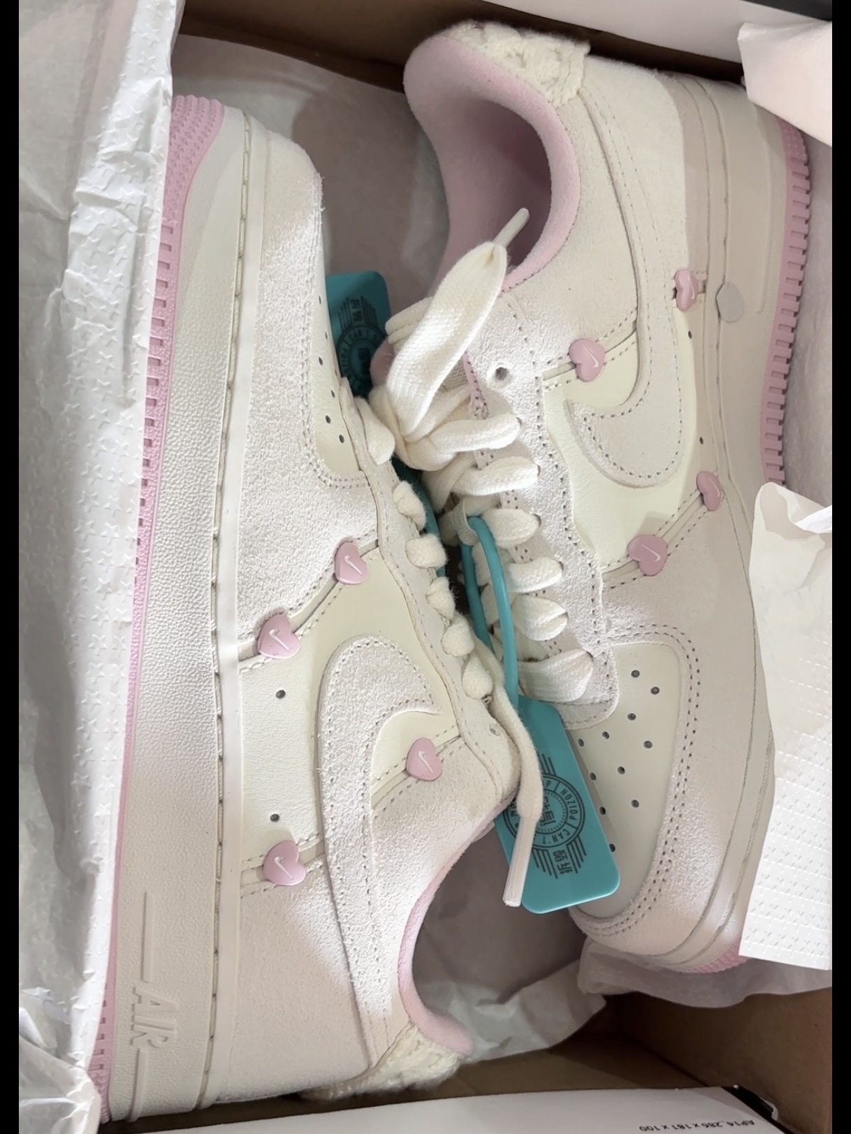 custom review-Nike Air FORCE 1 Slip-on Устойчивый к истиранию Низкий Топ Скейтбординг Кроссовки Женские Белые