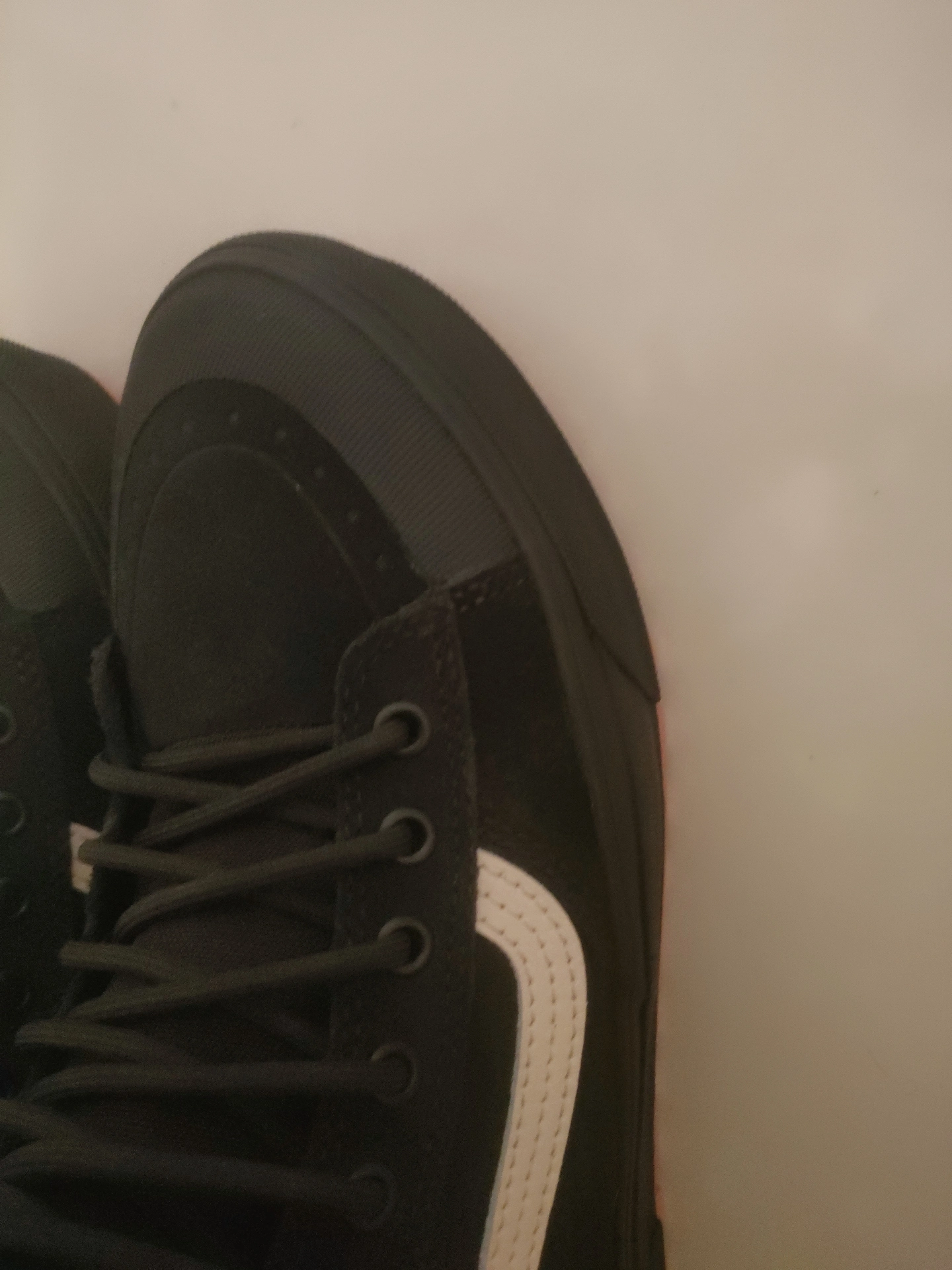 custom review-Vans MTE Sk8 HI Водонепроницаемый Устойчивый к истиранию MID Верх Альпинистская Обувь Унисекс Черный