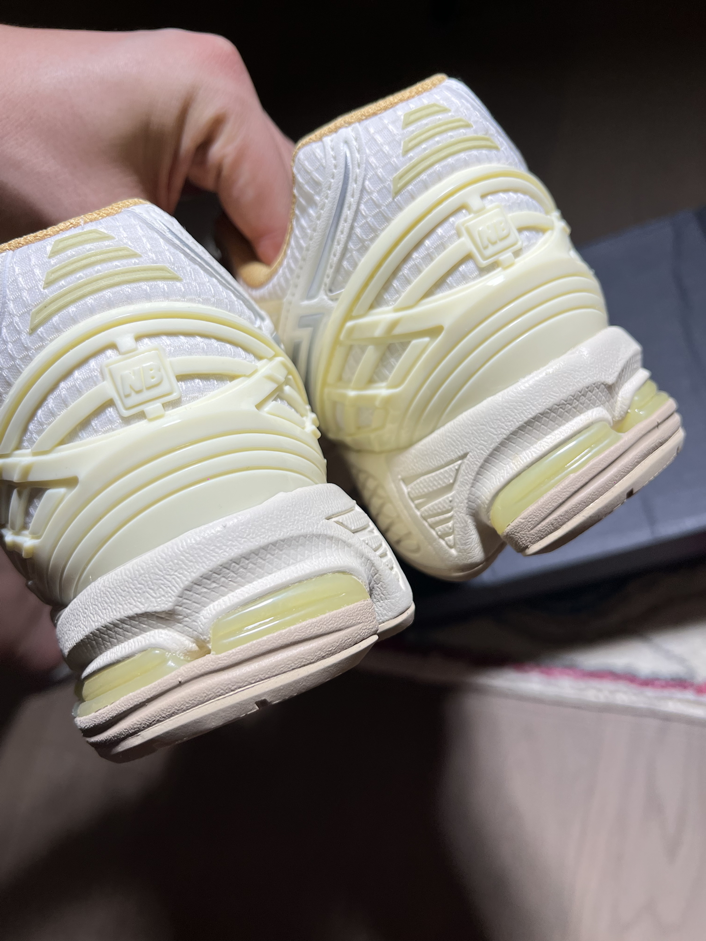 custom review-New Balance NB 1906R Беговые кроссовки Низкий верх Бежевый Унисекс