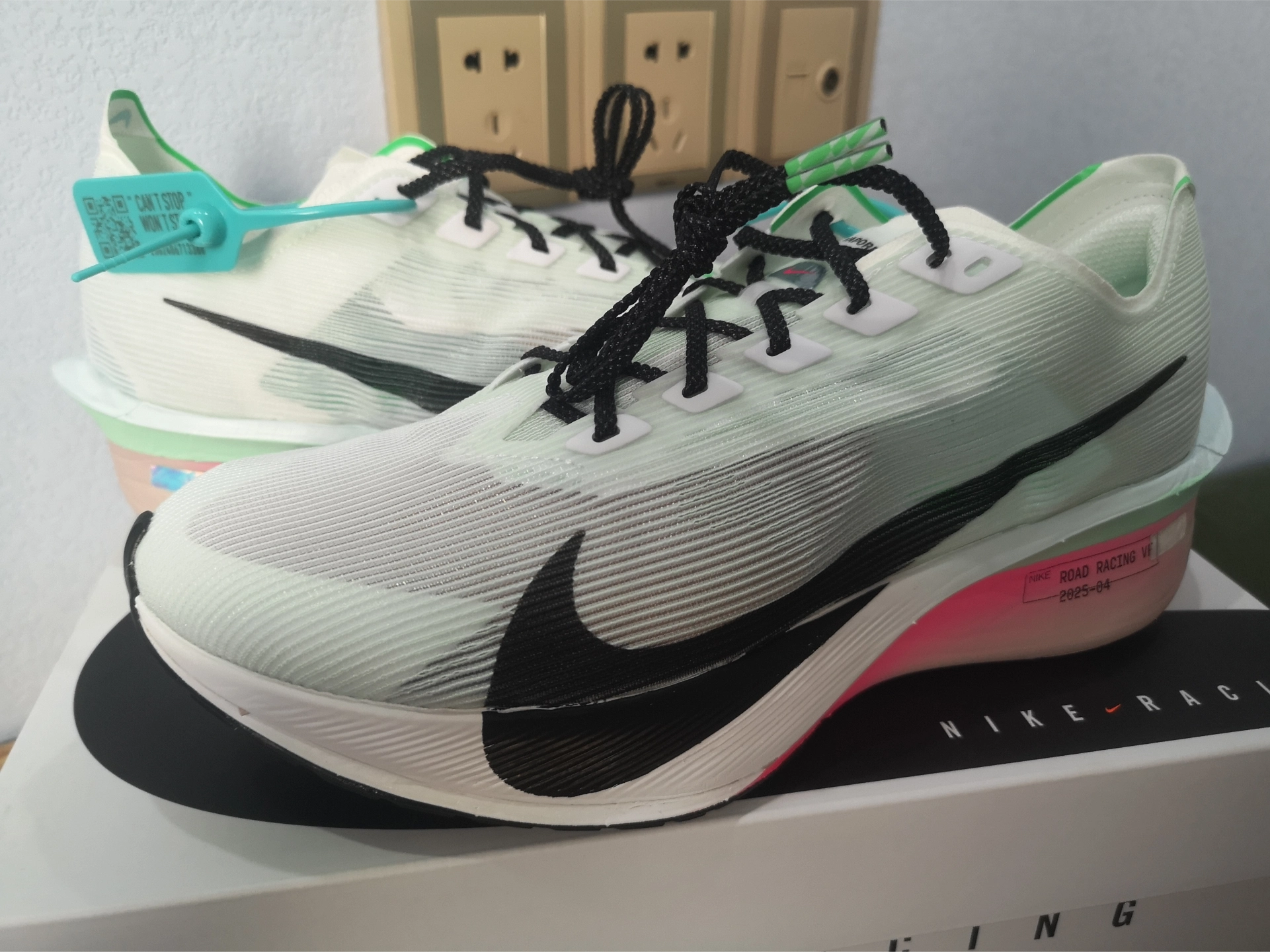 custom review-Nike Zoom VaporFly Next 4% Устойчивый к истиранию Низкий Топ ZOOMX Тренировочные Кроссовки для Марафона Беговые Мужские Белые