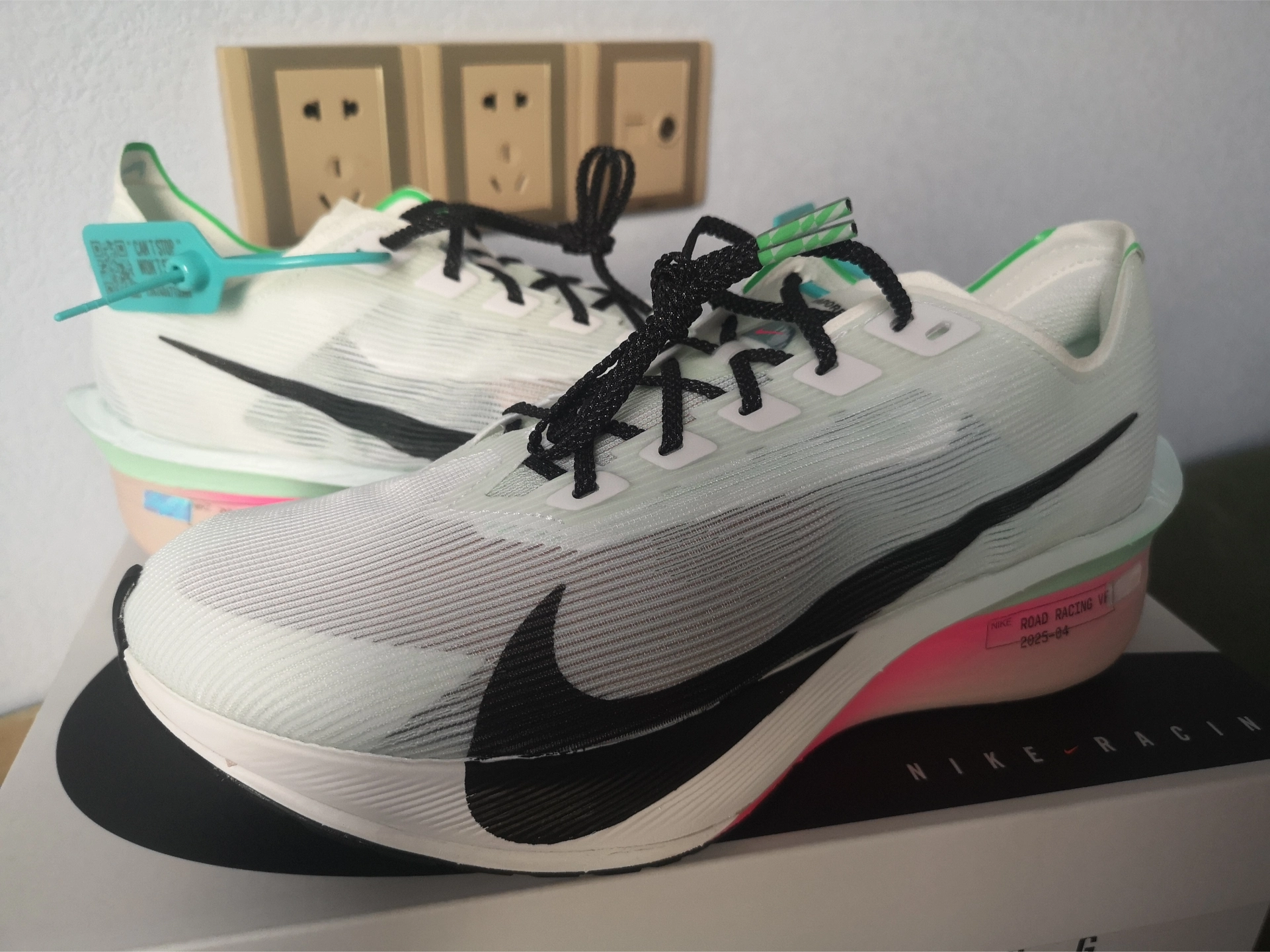 custom review-Nike Zoom VaporFly Next 4% Устойчивый к истиранию Низкий Топ ZOOMX Тренировочные Кроссовки для Марафона Беговые Мужские Белые