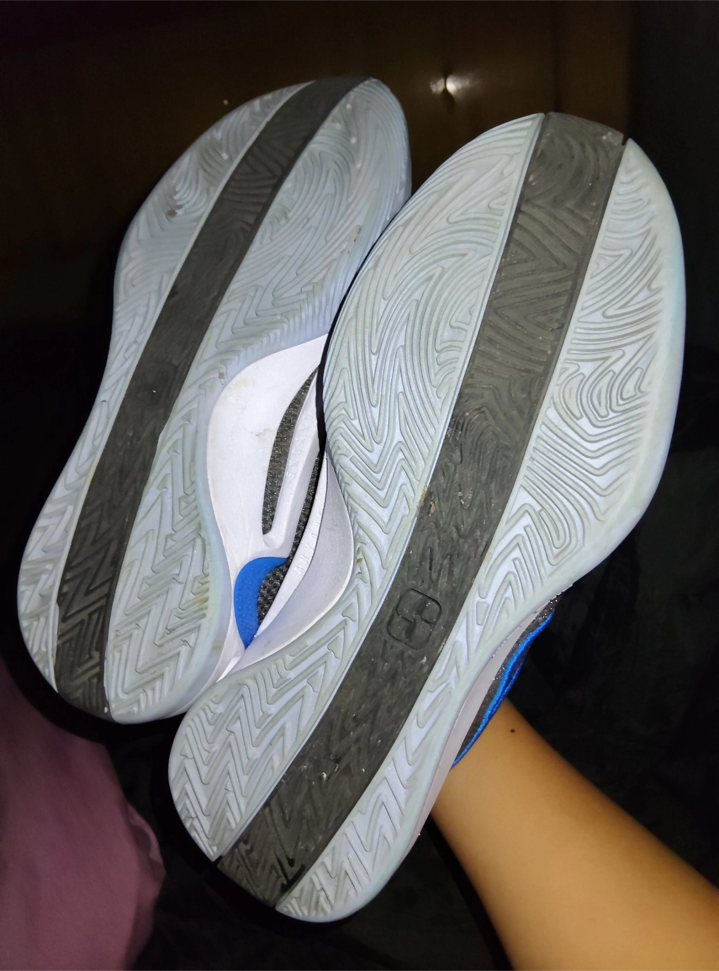 custom review-Nike Sabrina 1 'Bonded' Low Топ Баскетбольные кроссовки Женские Черный Серый Синий