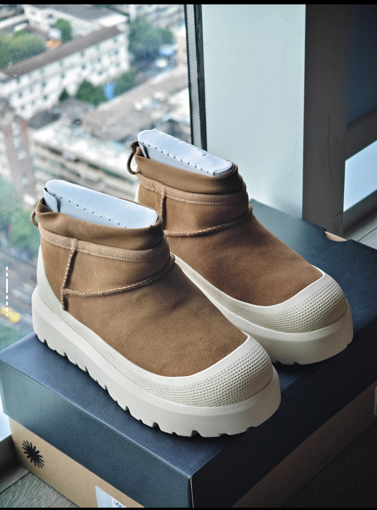 custom review-UGG CL Ультра Мини WEATHER Теплый Короткий Снегокат Мужской
